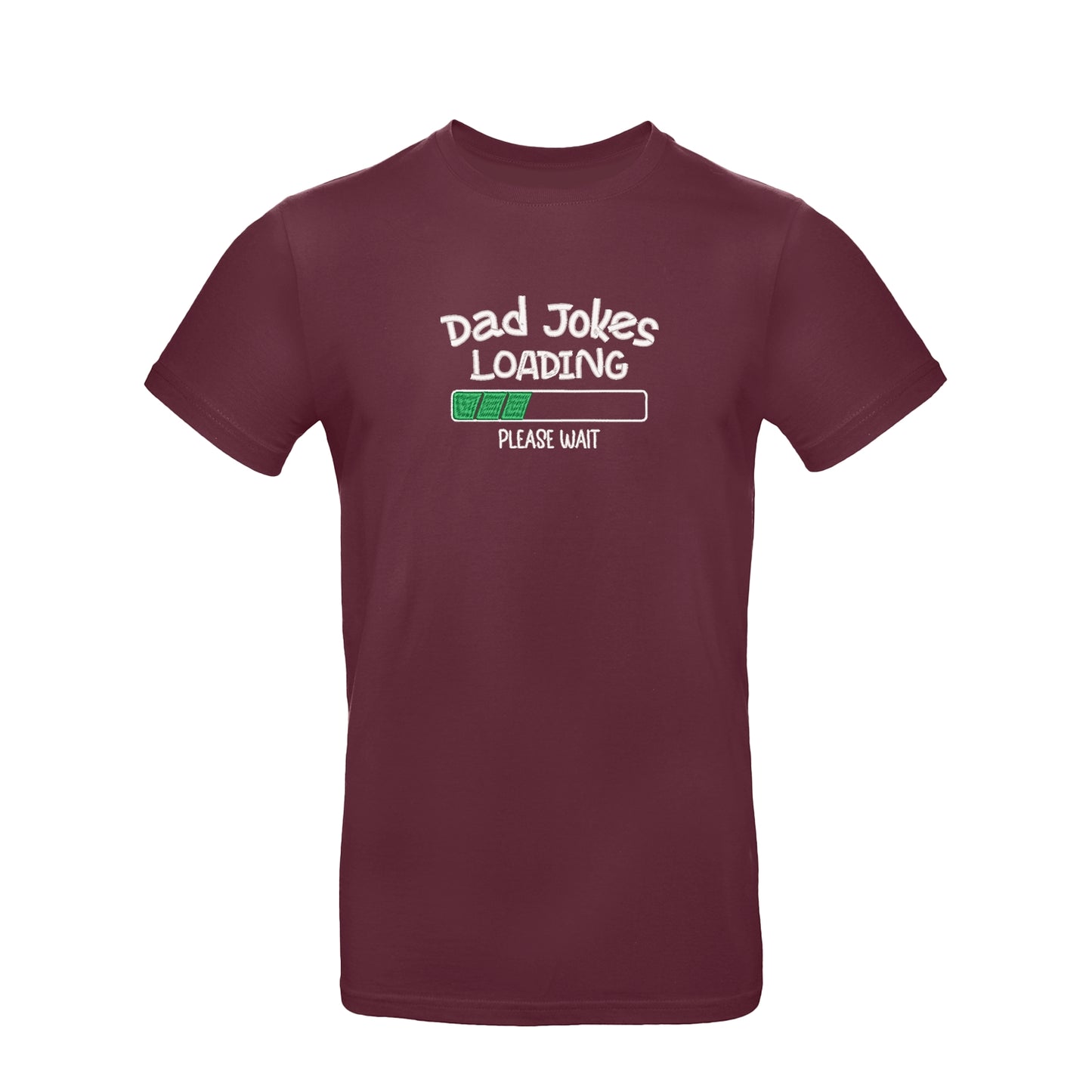Koszulka unisex z haftem "Dad Jokes Embroidery" – dla taty z poczuciem humoru