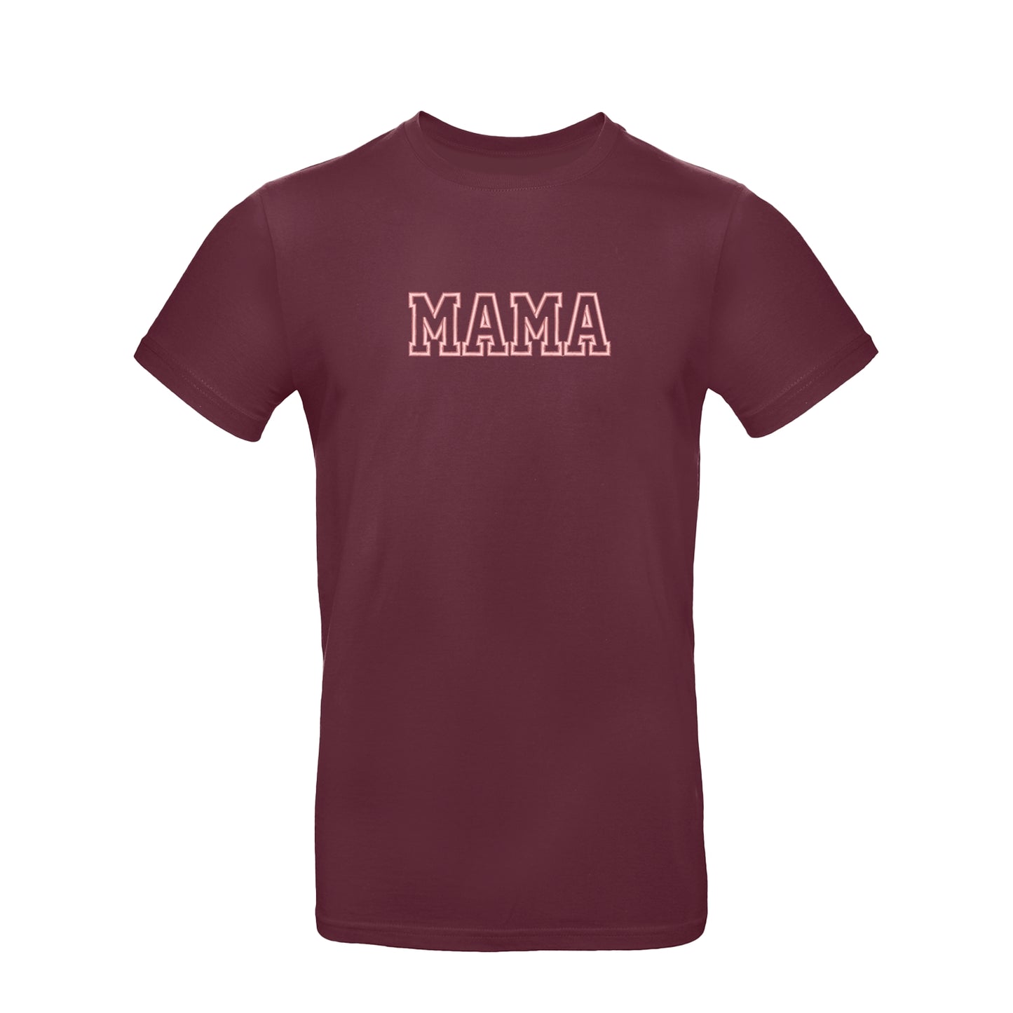 Koszulka Mama Applique – Haft komputerowy | Damska, Unisex, Oversize Haft z radości - nadruki i haft na odzieży Warszawa