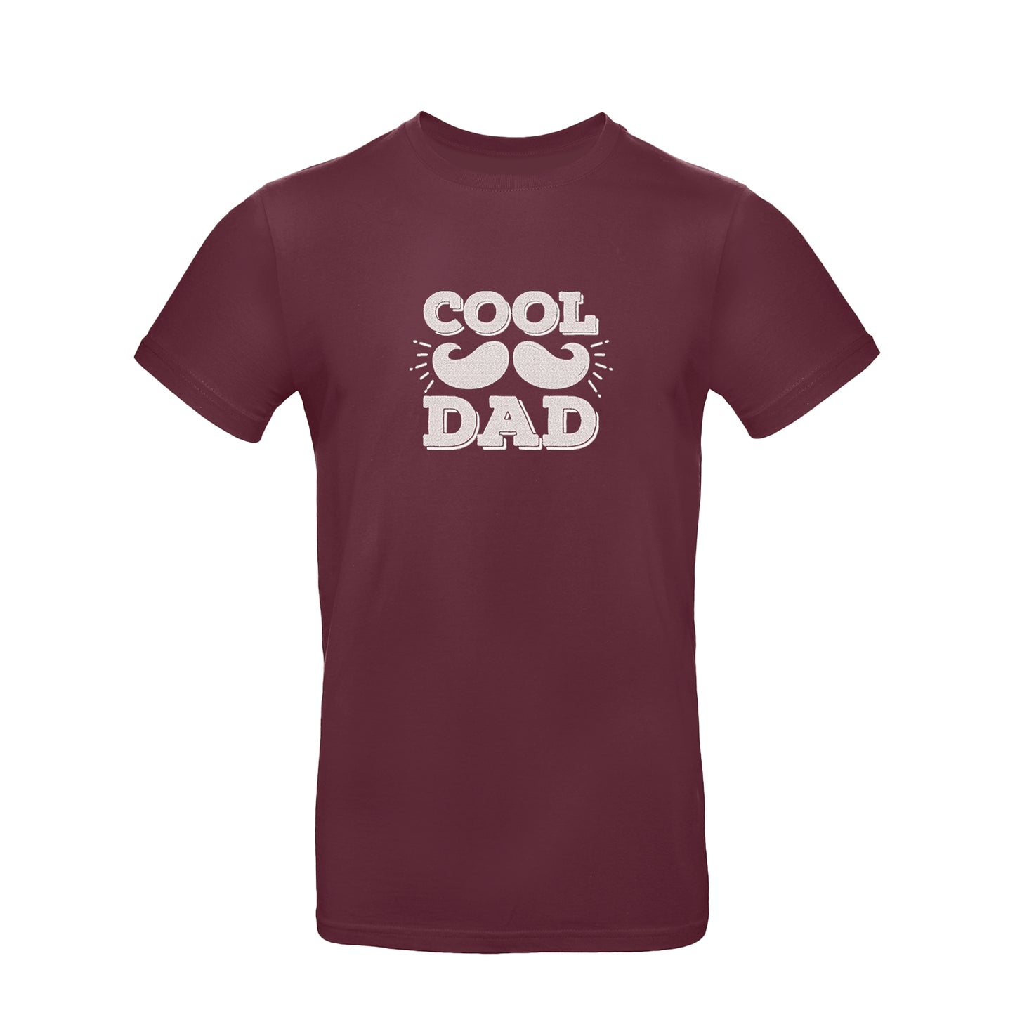 Koszulka unisex z haftem "Cool Dad" – stylowy prezent dla taty z charakterem