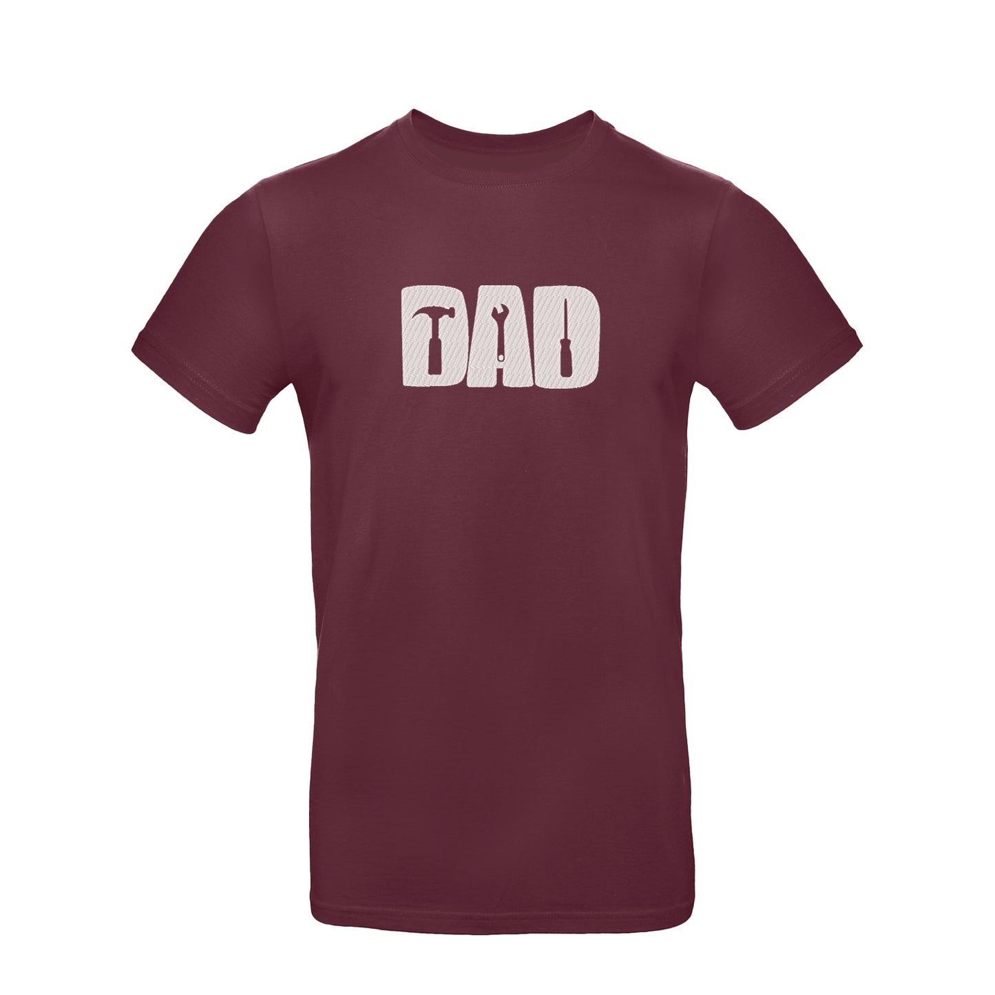 Koszulka unisex z haftem "Dad" – minimalistyczny i stylowy prezent dla taty