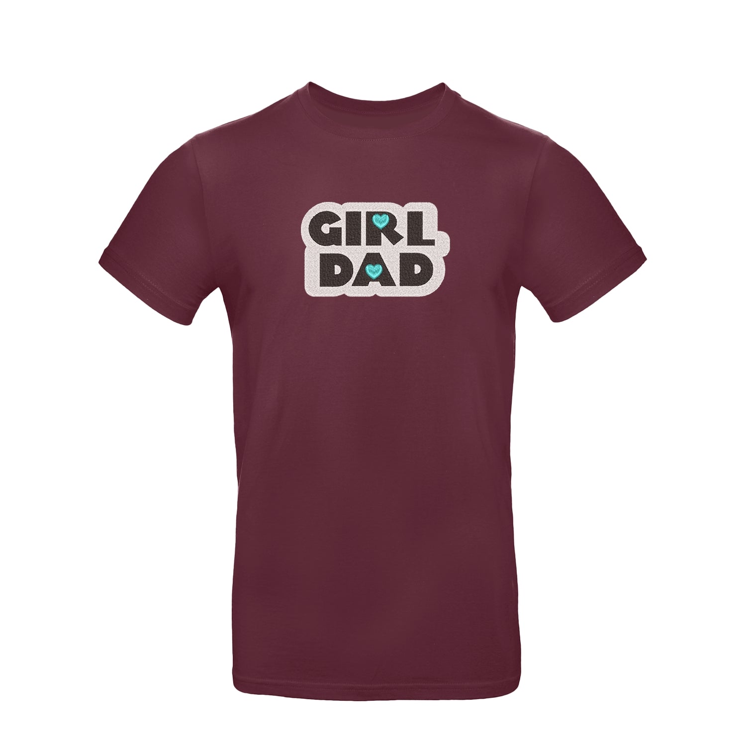 Koszulka unisex z haftem "Girl Dad" – idealna na prezent dla taty córki Haft z radości