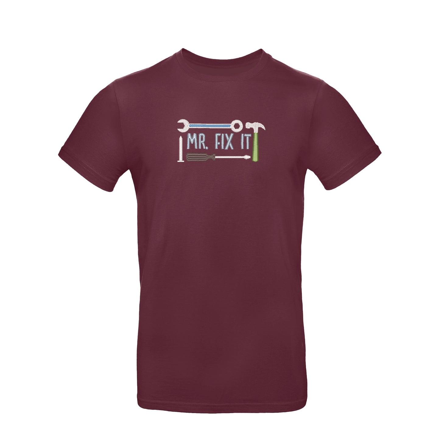 Koszulka unisex Mr Fix It 2– prezent dla majsterkowicza z haftem