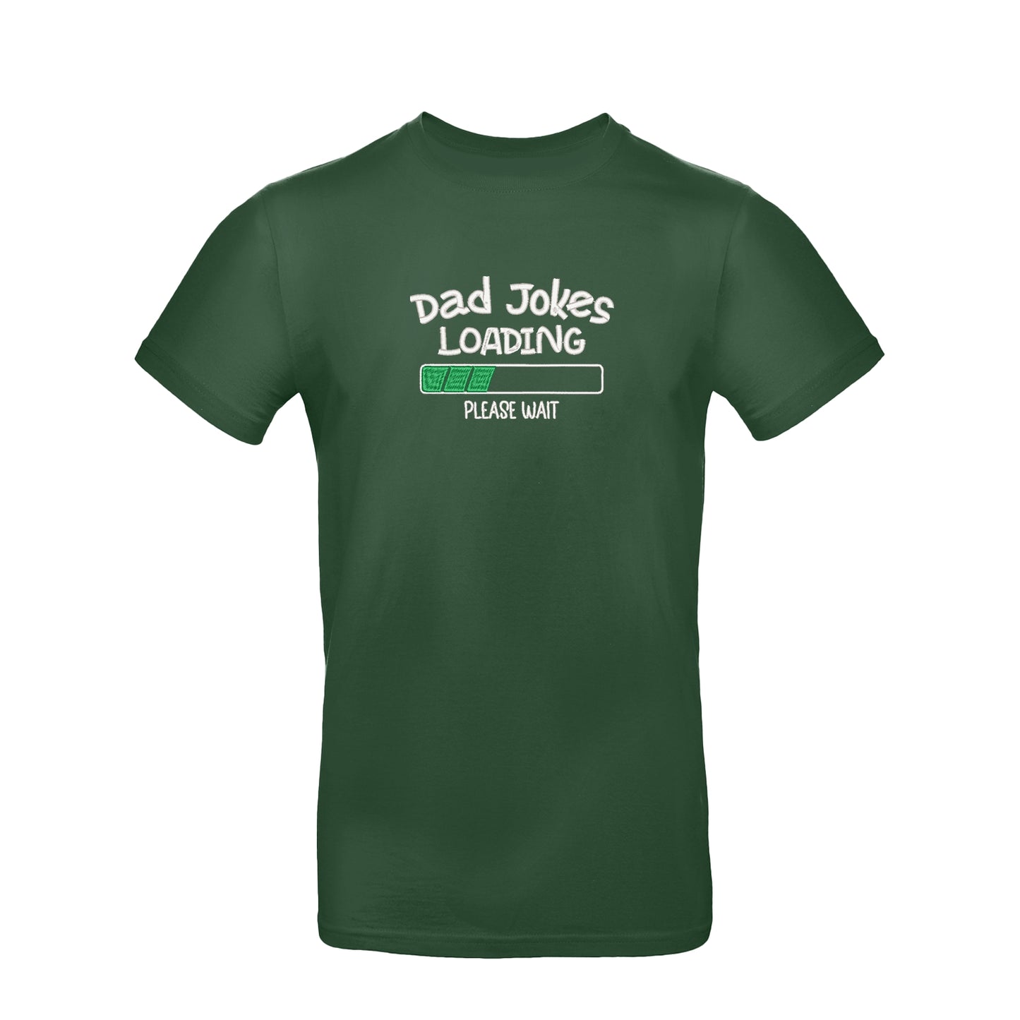 Koszulka unisex z haftem "Dad Jokes Embroidery" – dla taty z poczuciem humoru