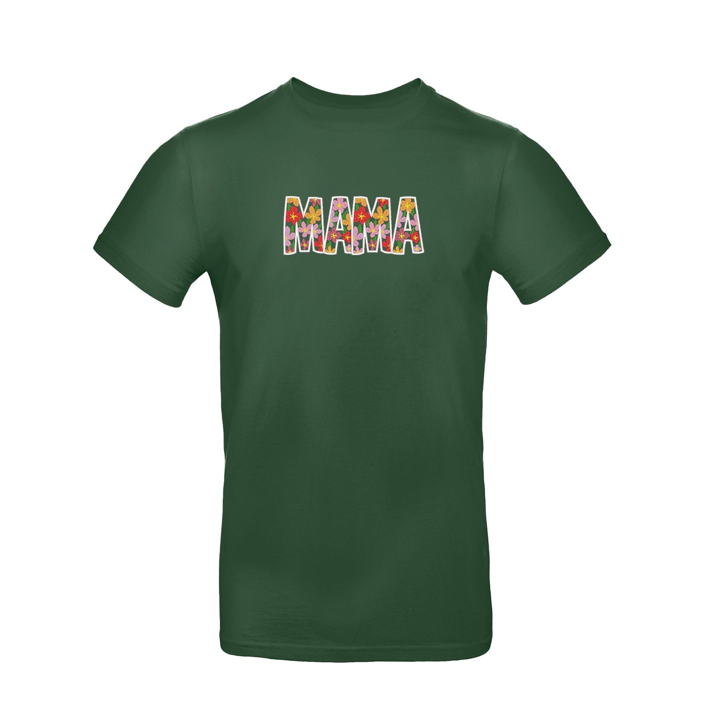 Koszulka Mama All Day Everyday Embroidery Design – Haft komputerowy | Damska, Unisex, Oversize Haft z radości - nadruki i haft na odzieży Warszawa