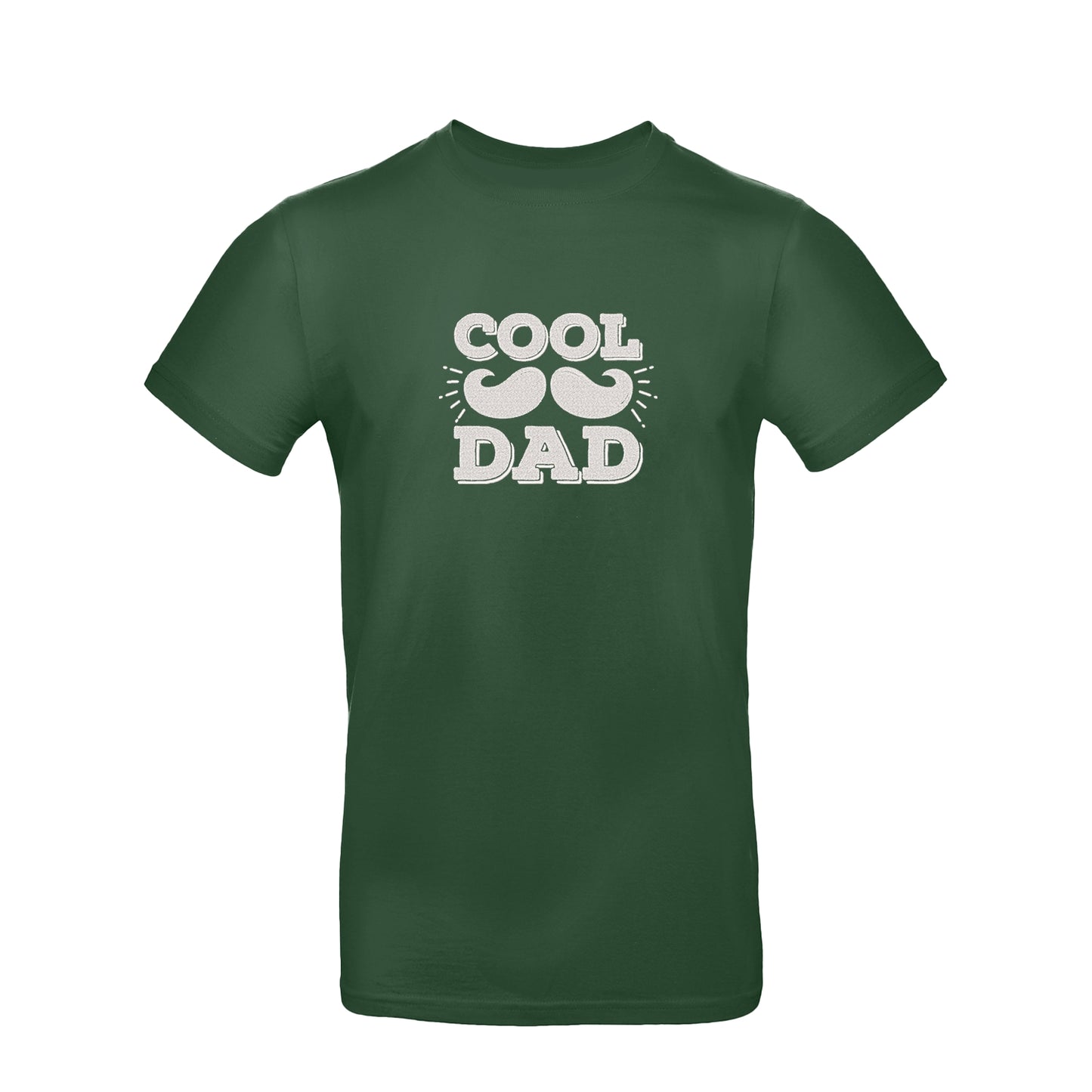 Koszulka unisex z haftem "Cool Dad" – stylowy prezent dla taty z charakterem