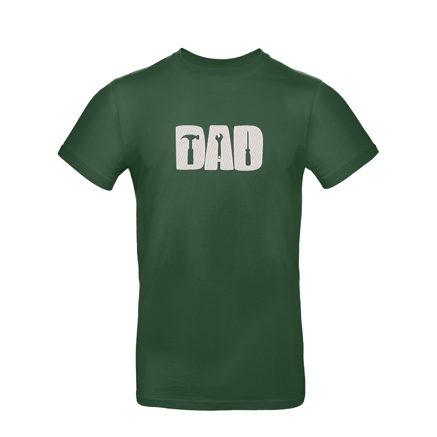 Koszulka unisex z haftem "Dad" – minimalistyczny i stylowy prezent dla taty