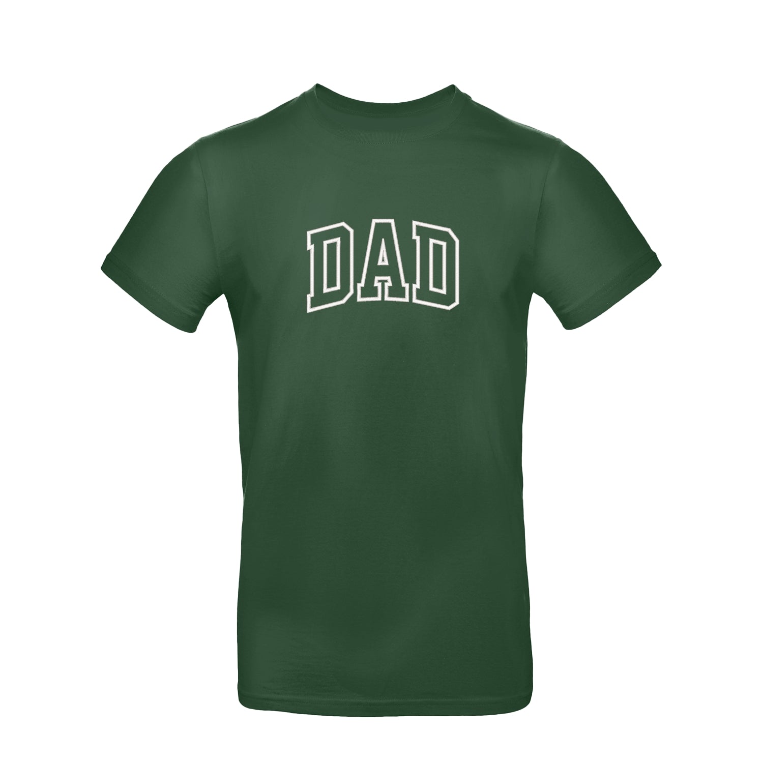 Koszulka unisex "Dad Applique" z haftem – stylowy prezent dla taty Haft z radości