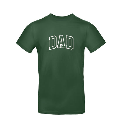 Koszulka unisex "Dad Applique" z haftem – stylowy prezent dla taty Haft z radości