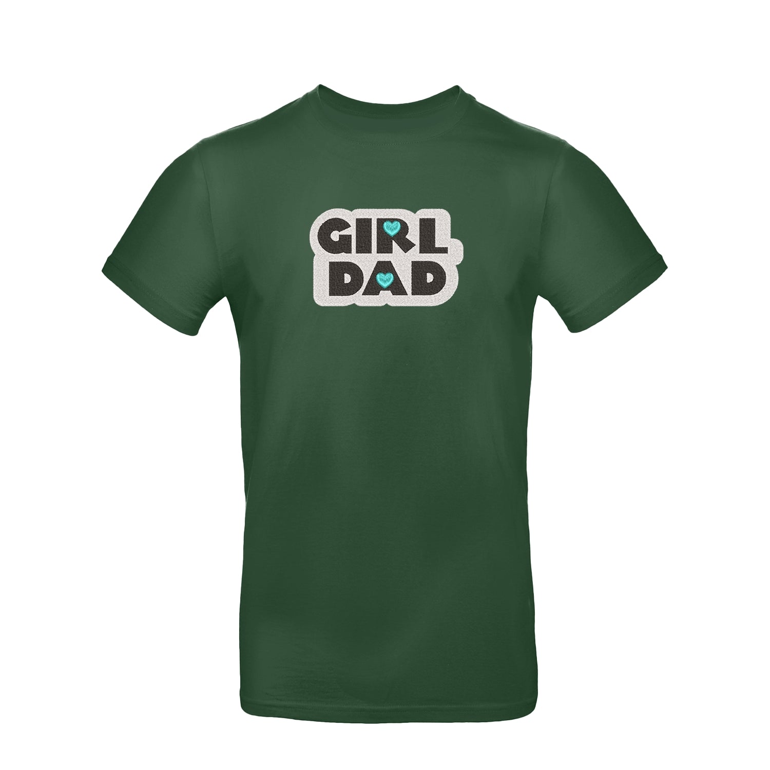 Koszulka unisex z haftem "Girl Dad" – idealna na prezent dla taty córki Haft z radości