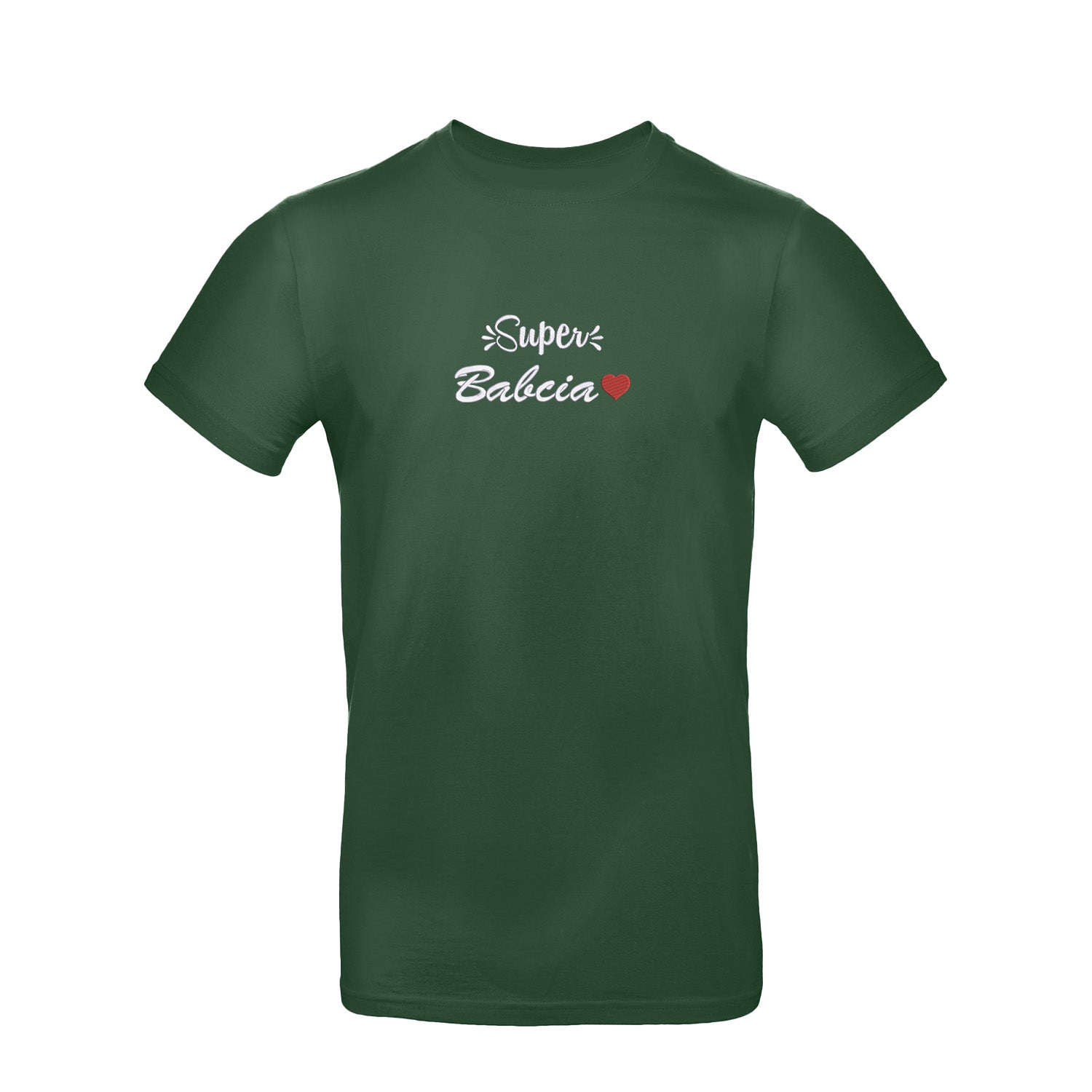 Super Babcia – koszulka z haftem dla wyjątkowej Babci Haft z radości - nadruki i haft na odzieży Warszawa