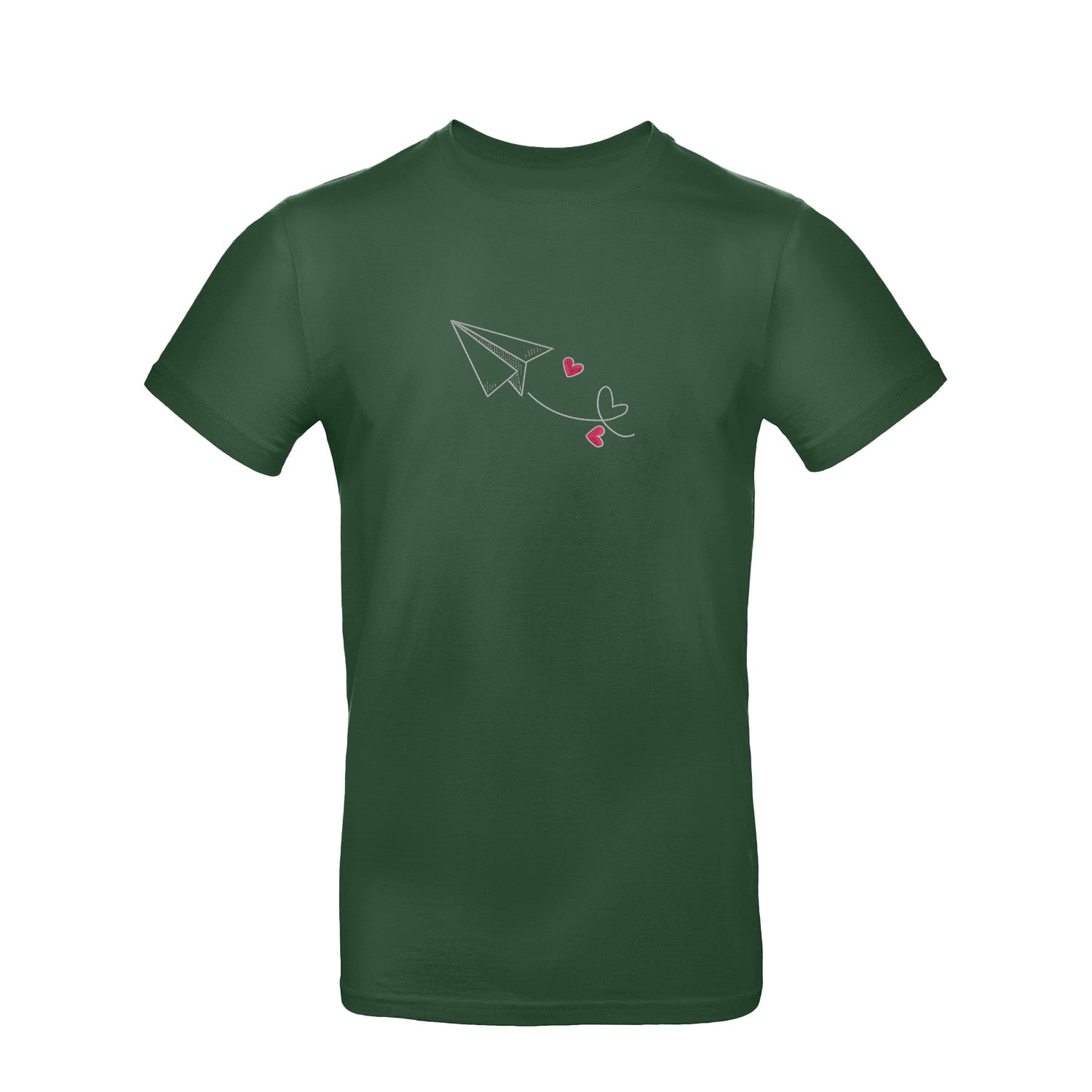 Koszulka z Haftem „Walentynkowy Liścik” – uroczy detal Haft z radości - nadruki i haft na odzieży Warszawa