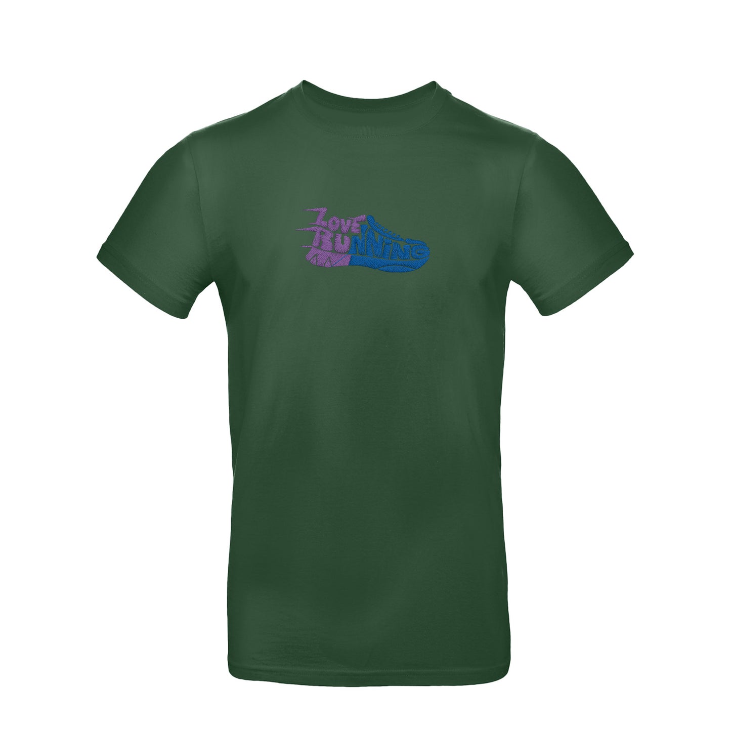 Koszulka z Haftem „Love Running” – pasja do biegania Haft z radości - nadruki i haft na odzieży Warszawa