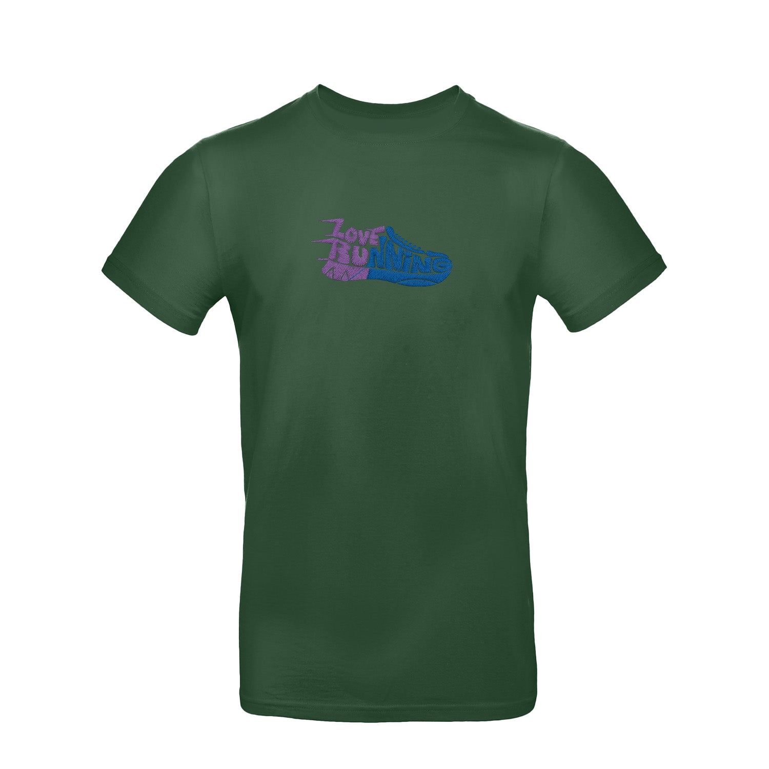 Koszulka z Haftem „Love Running” – pasja do biegania Haft z radości - nadruki i haft na odzieży Warszawa