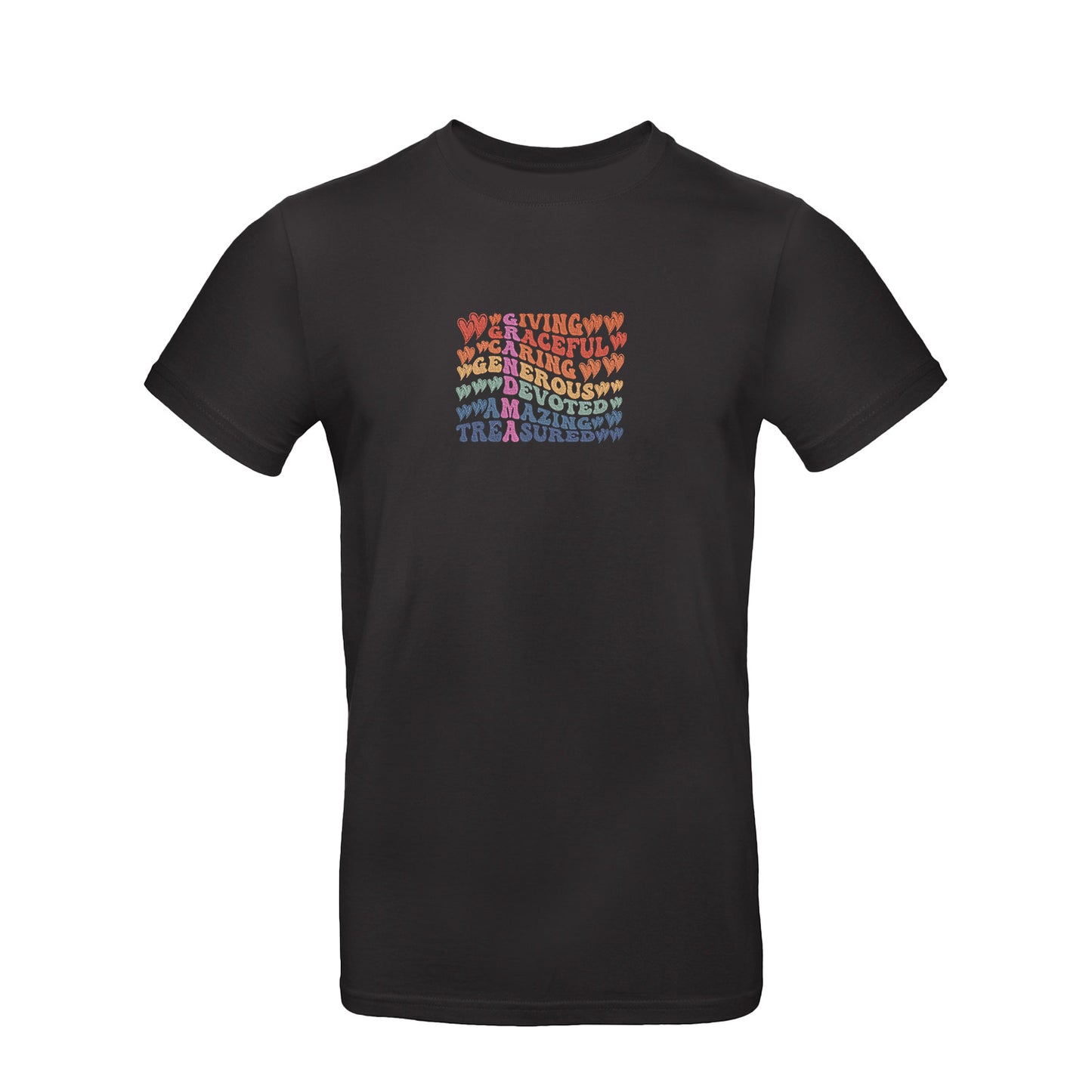 Koszulka Grandma Definition – kolorowy haft, idealny prezent dla Babci Haft z radości - nadruki i haft na odzieży Warszawa