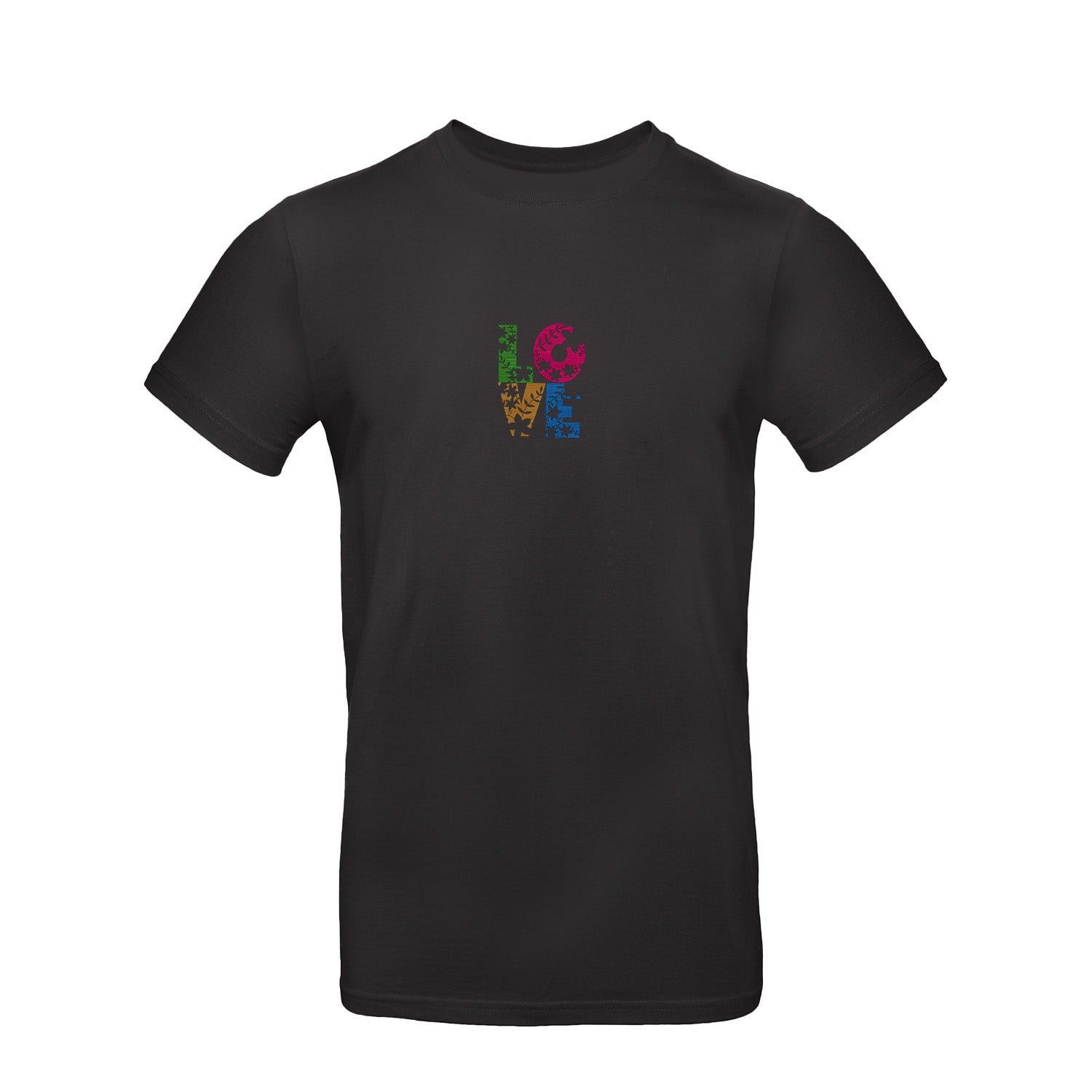 Koszulka z Haftem „Kwiatowe Love” – romantyczny akcent Haft z radości - nadruki i haft na odzieży Warszawa