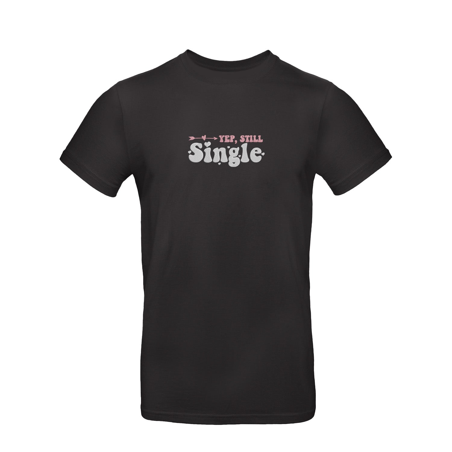 Koszulka z Haftem „Tak, nadal Singiel” – humor i dystans Haft z radości - nadruki i haft na odzieży Warszawa