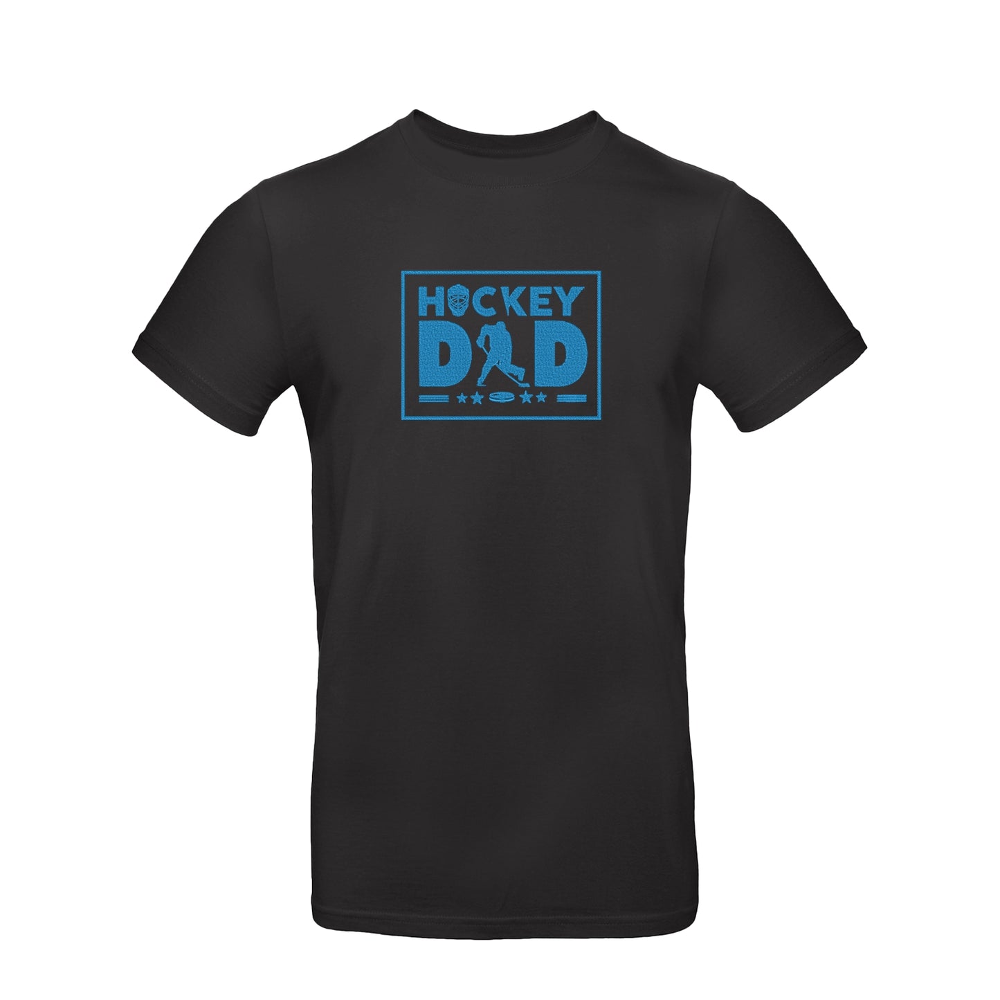 Koszulka unisex z haftem "Hockey Dad" – idealny prezent dla taty fana hokeja