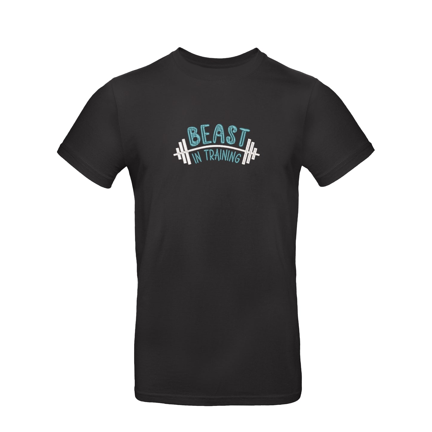 Koszulka unisex z haftem "Beast in Training Dad" | Dla aktywnego taty | Prezent dla sportowego ojca
