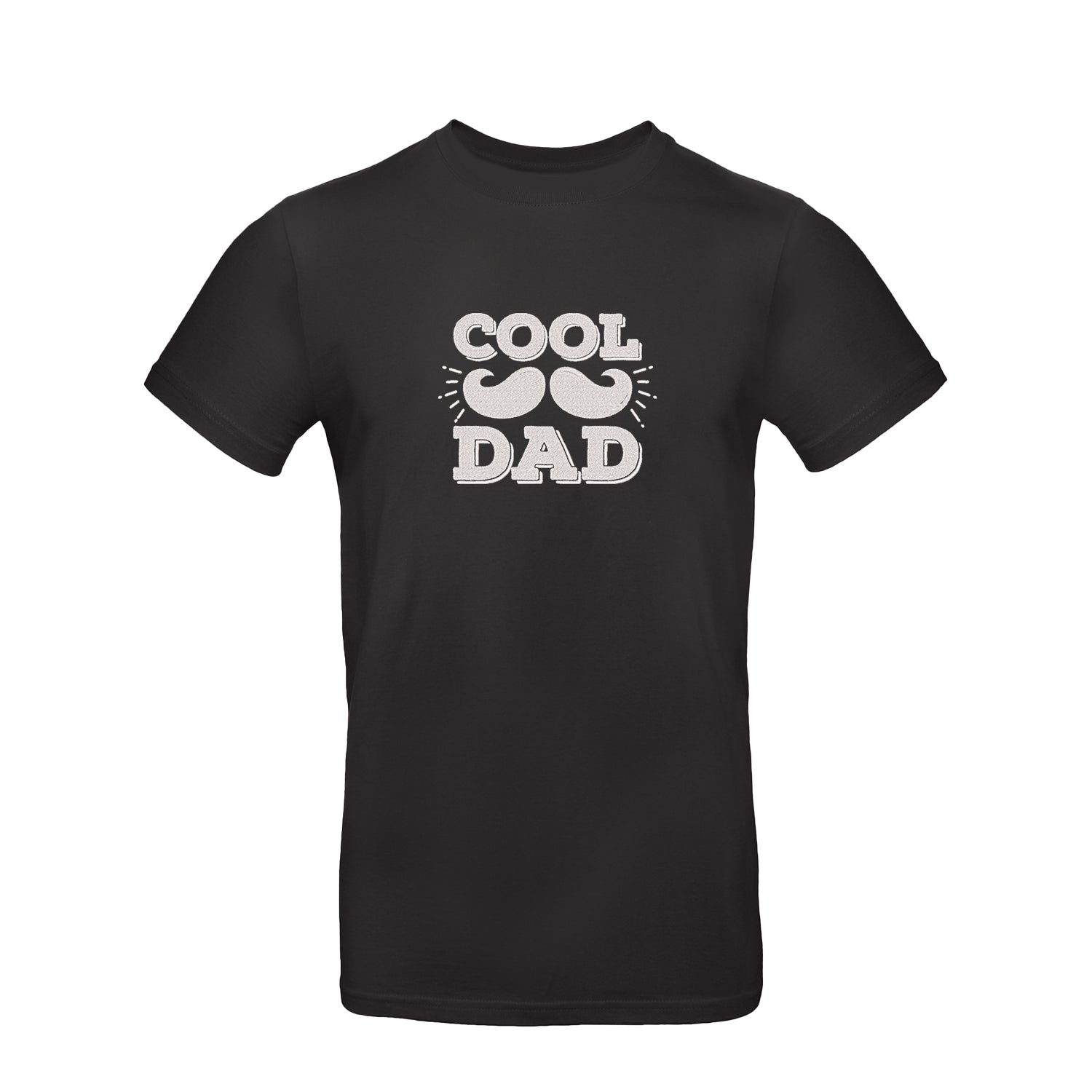 Koszulka unisex z haftem "Cool Dad" – stylowy prezent dla taty z charakterem Haft z radości