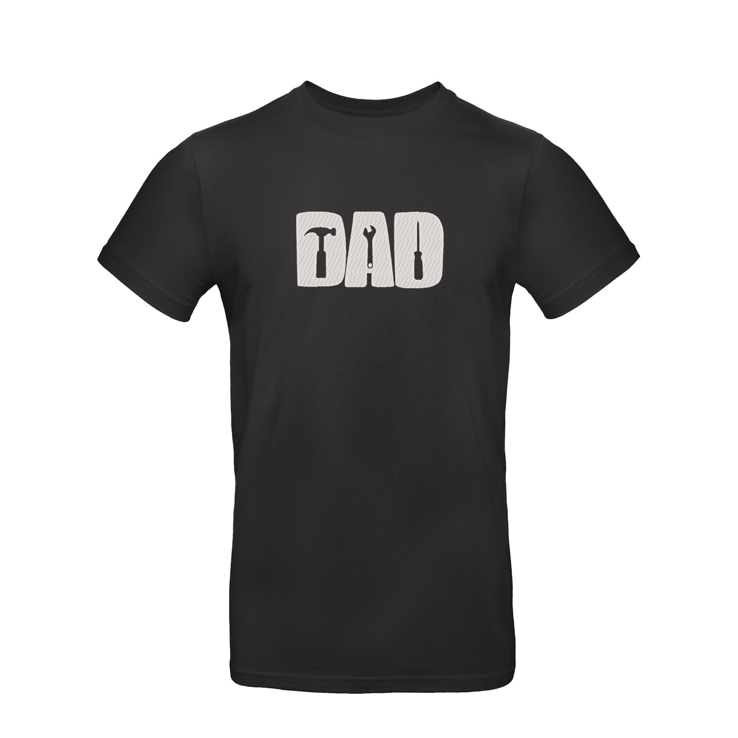Koszulka unisex z haftem "Dad" – minimalistyczny i stylowy prezent dla taty