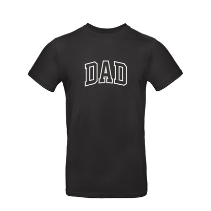 Koszulka unisex "Dad Applique" z haftem – stylowy prezent dla taty Haft z radości