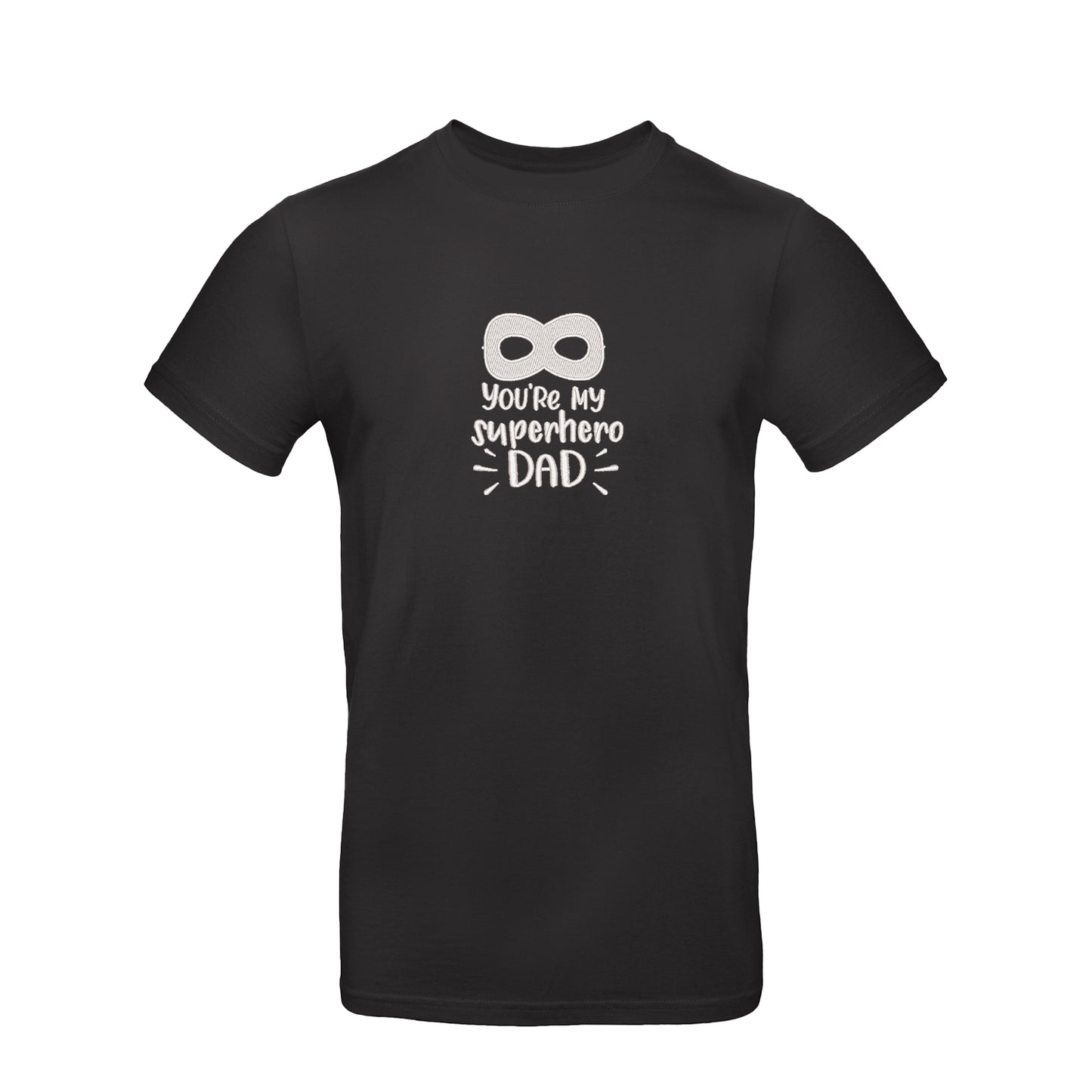 Koszulka unisex You’re My Superhero Dad – haftowana koszulka dla taty superbohatera
