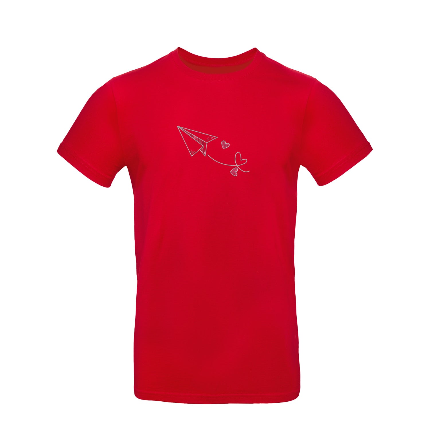 Koszulka z Haftem „Walentynkowy Liścik” – uroczy detal Haft z radości - nadruki i haft na odzieży Warszawa