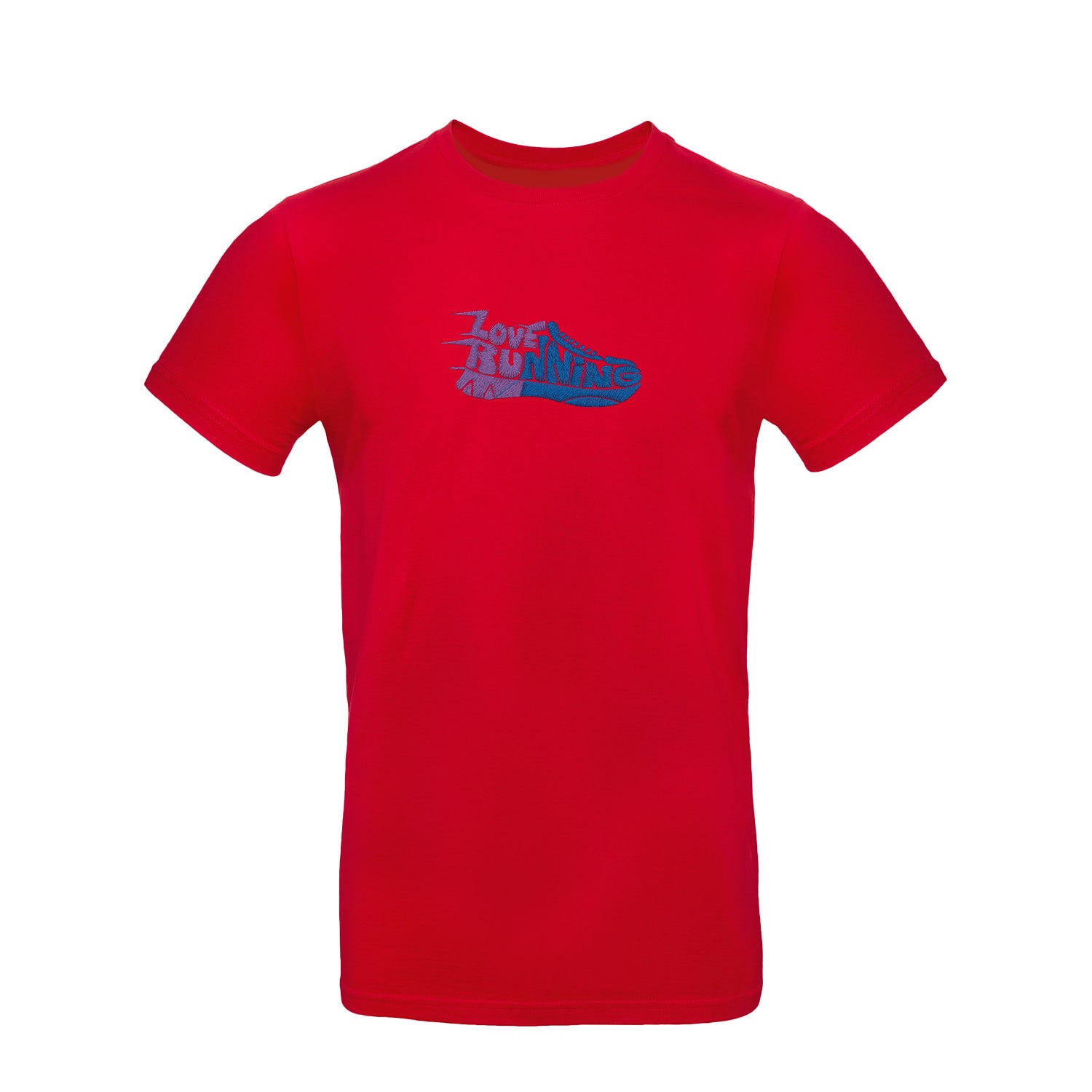 Koszulka z Haftem „Love Running” – pasja do biegania Haft z radości - nadruki i haft na odzieży Warszawa