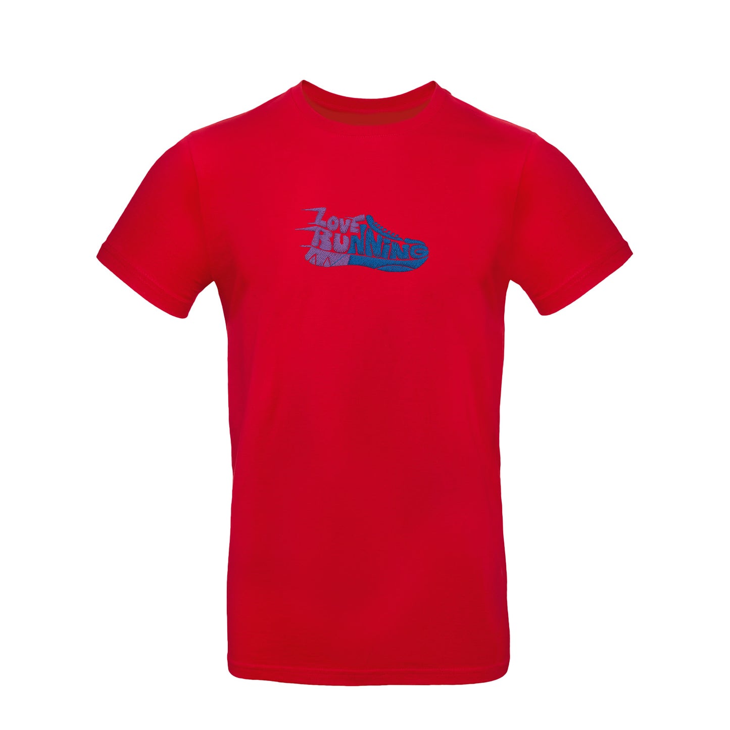 Koszulka z Haftem „Love Running” – pasja do biegania Haft z radości - nadruki i haft na odzieży Warszawa