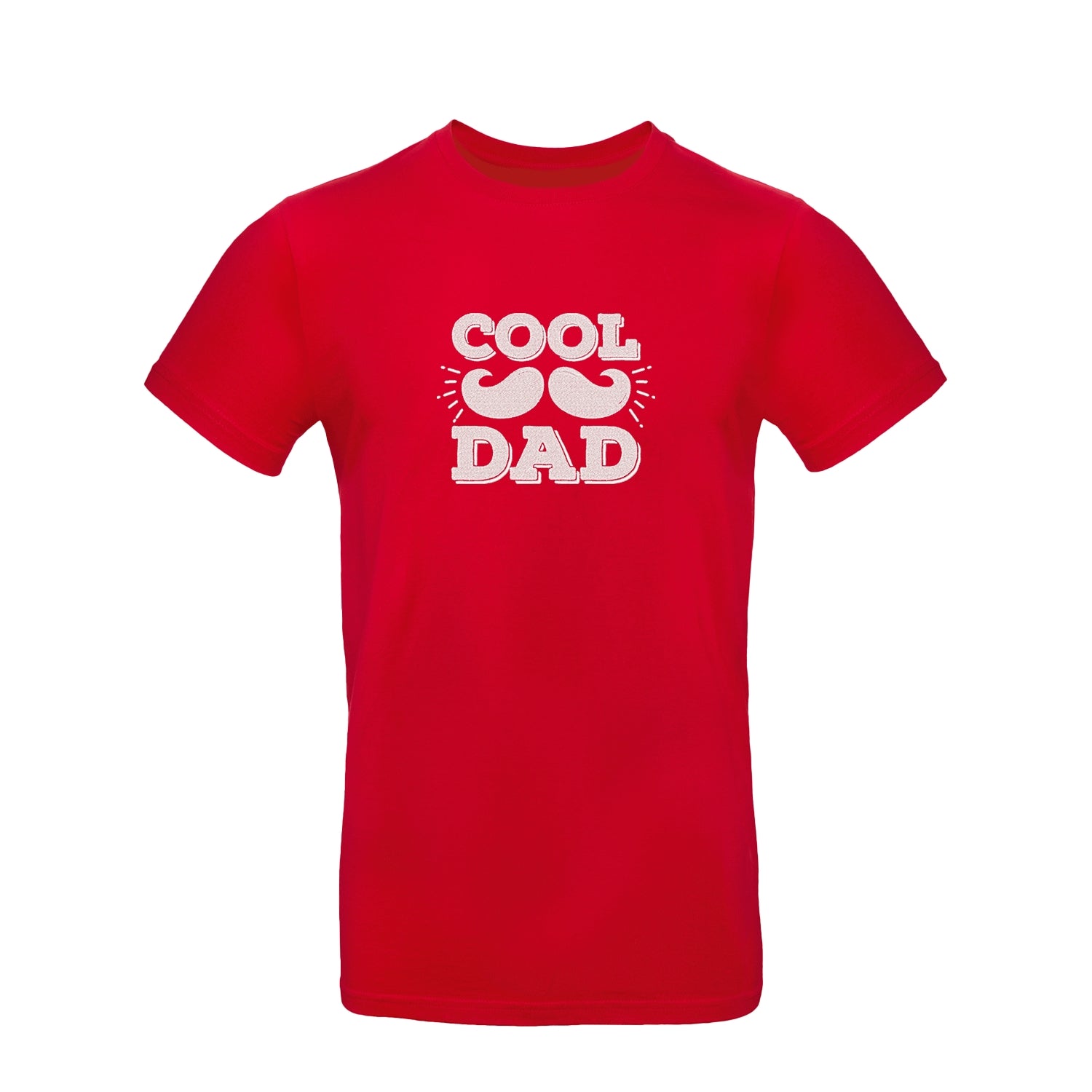 Koszulka unisex z haftem "Cool Dad" – stylowy prezent dla taty z charakterem Haft z radości