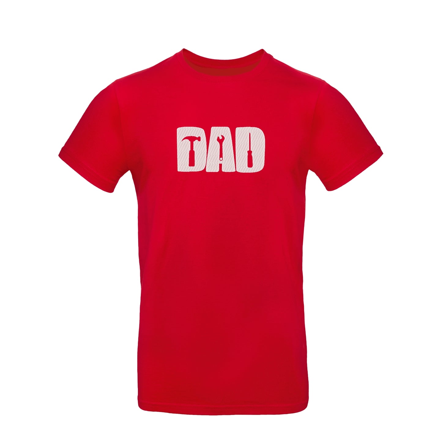 Koszulka unisex z haftem "Dad" – minimalistyczny i stylowy prezent dla taty
