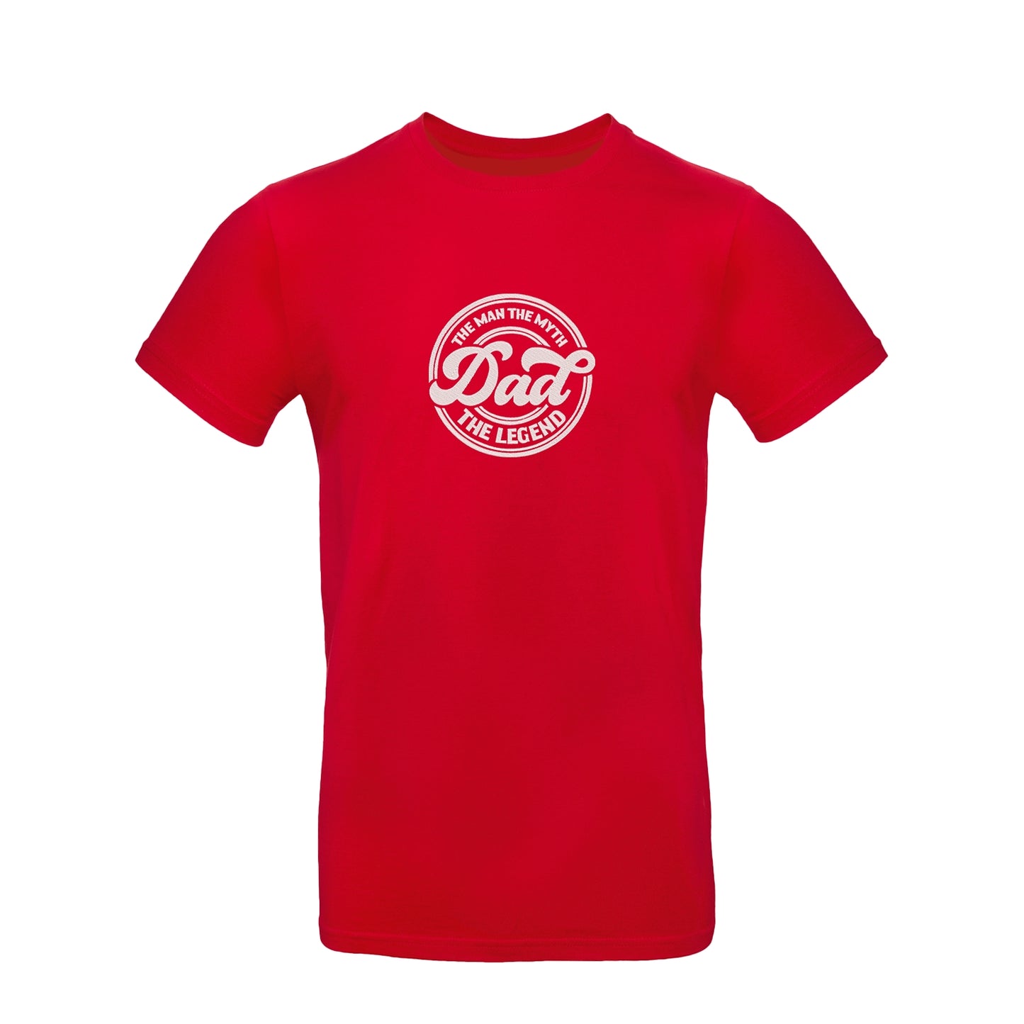 Koszulka unisex z haftem "Dad The Man The Myth The Legend" – prezent dla legendarnego taty