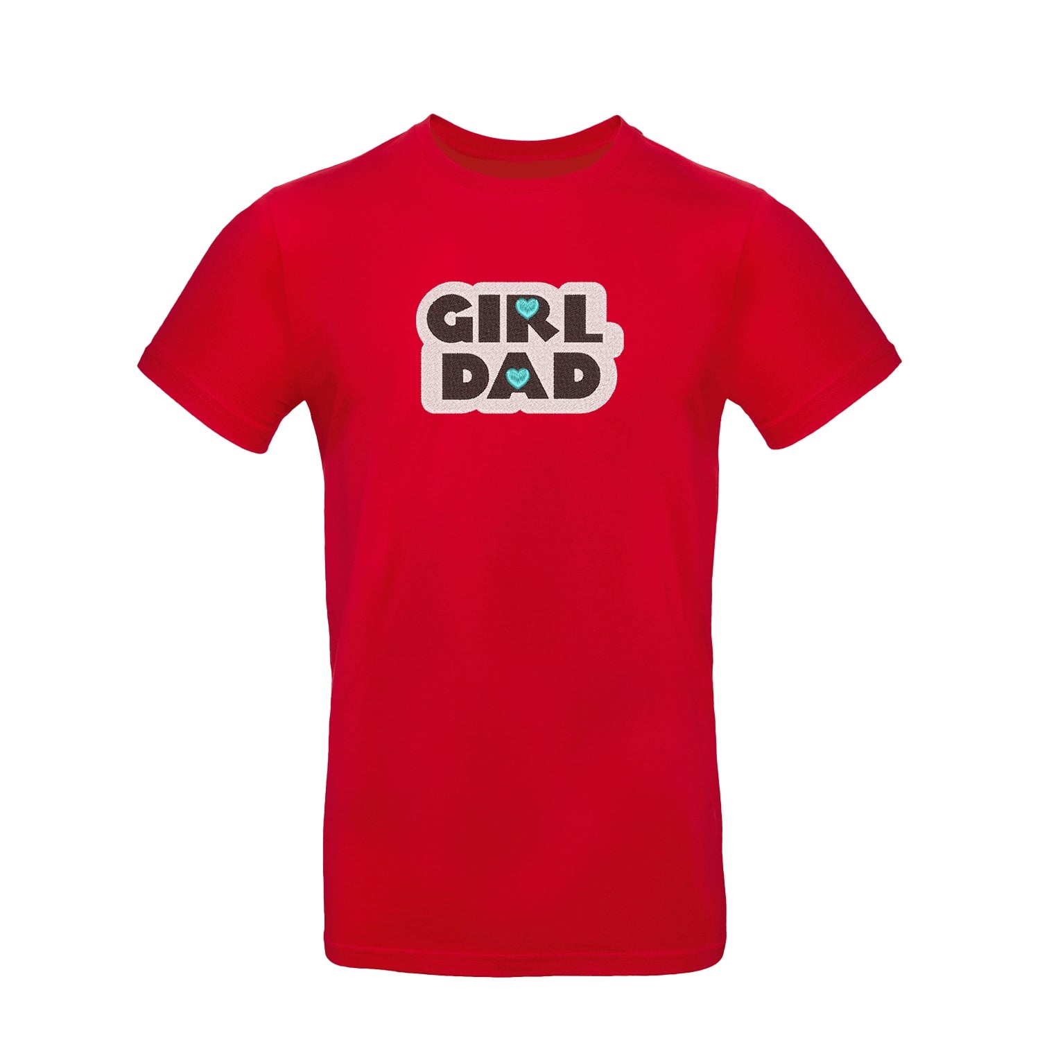 Koszulka unisex z haftem "Girl Dad" – idealna na prezent dla taty córki Haft z radości