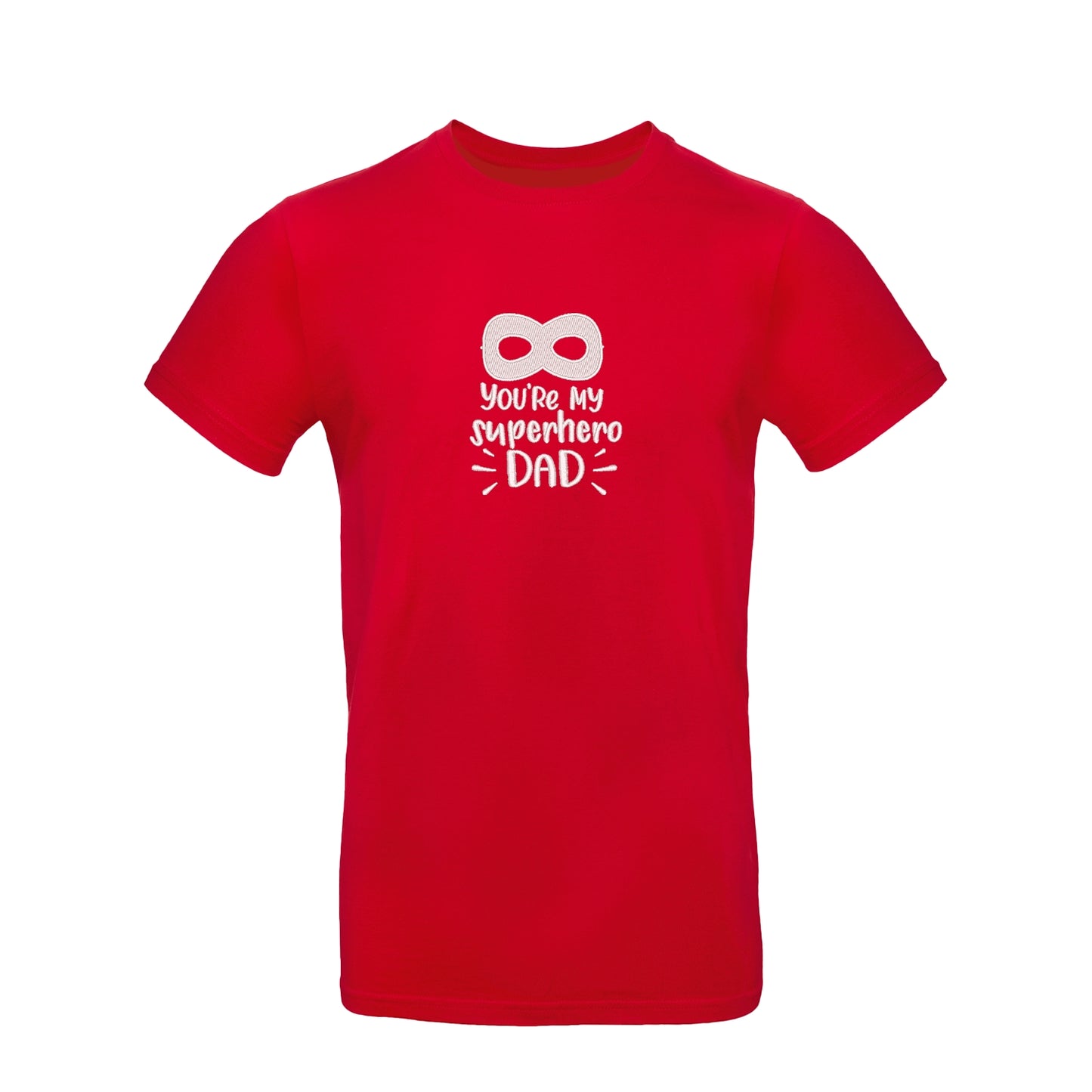 Koszulka unisex You’re My Superhero Dad – haftowana koszulka dla taty superbohatera