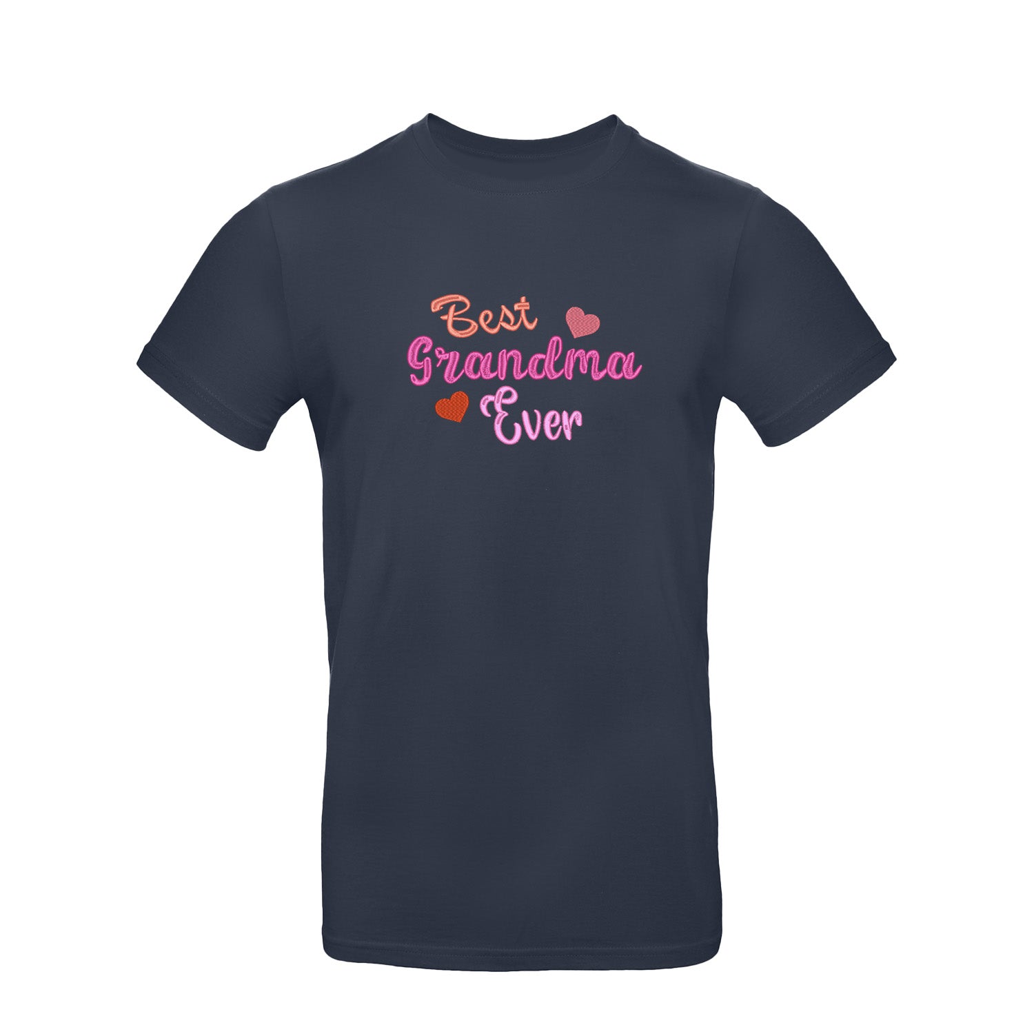 Koszulka z haftem Best Grandma Ever – prezent dla Babci Haft z radości - nadruki i haft na odzieży Warszawa