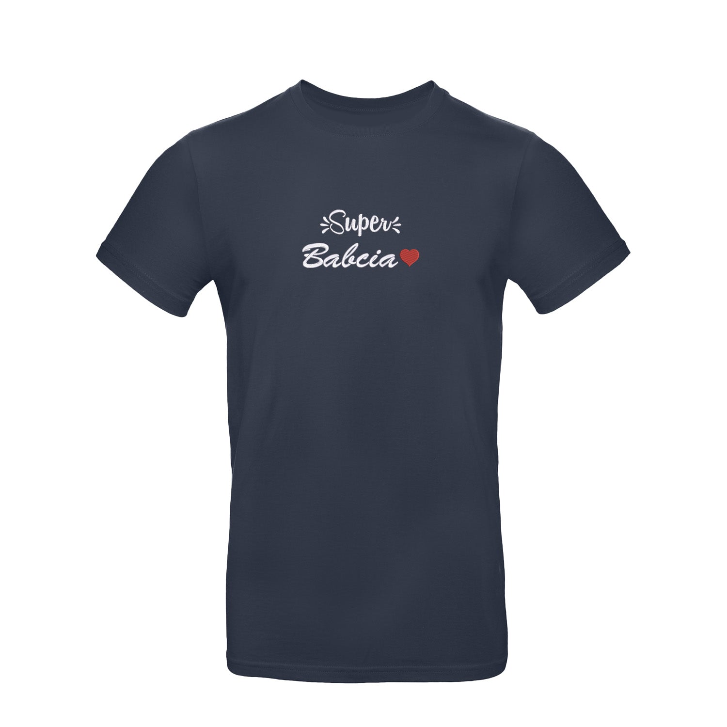 Super Babcia – koszulka z haftem dla wyjątkowej Babci Haft z radości - nadruki i haft na odzieży Warszawa