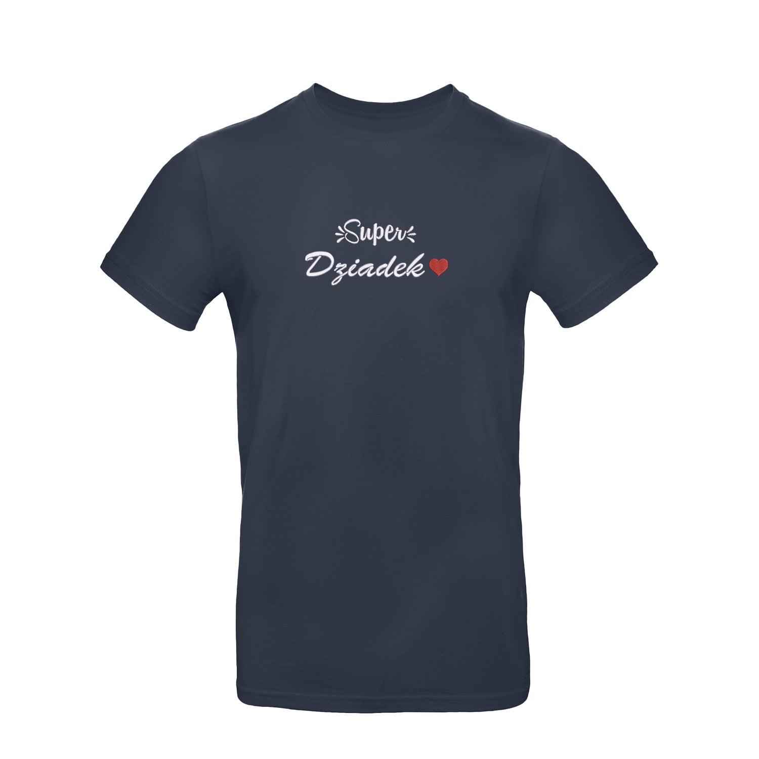Super Dziadek – koszulka z haftem dla wyjątkowego Dziadka Haft z radości - nadruki i haft na odzieży Warszawa