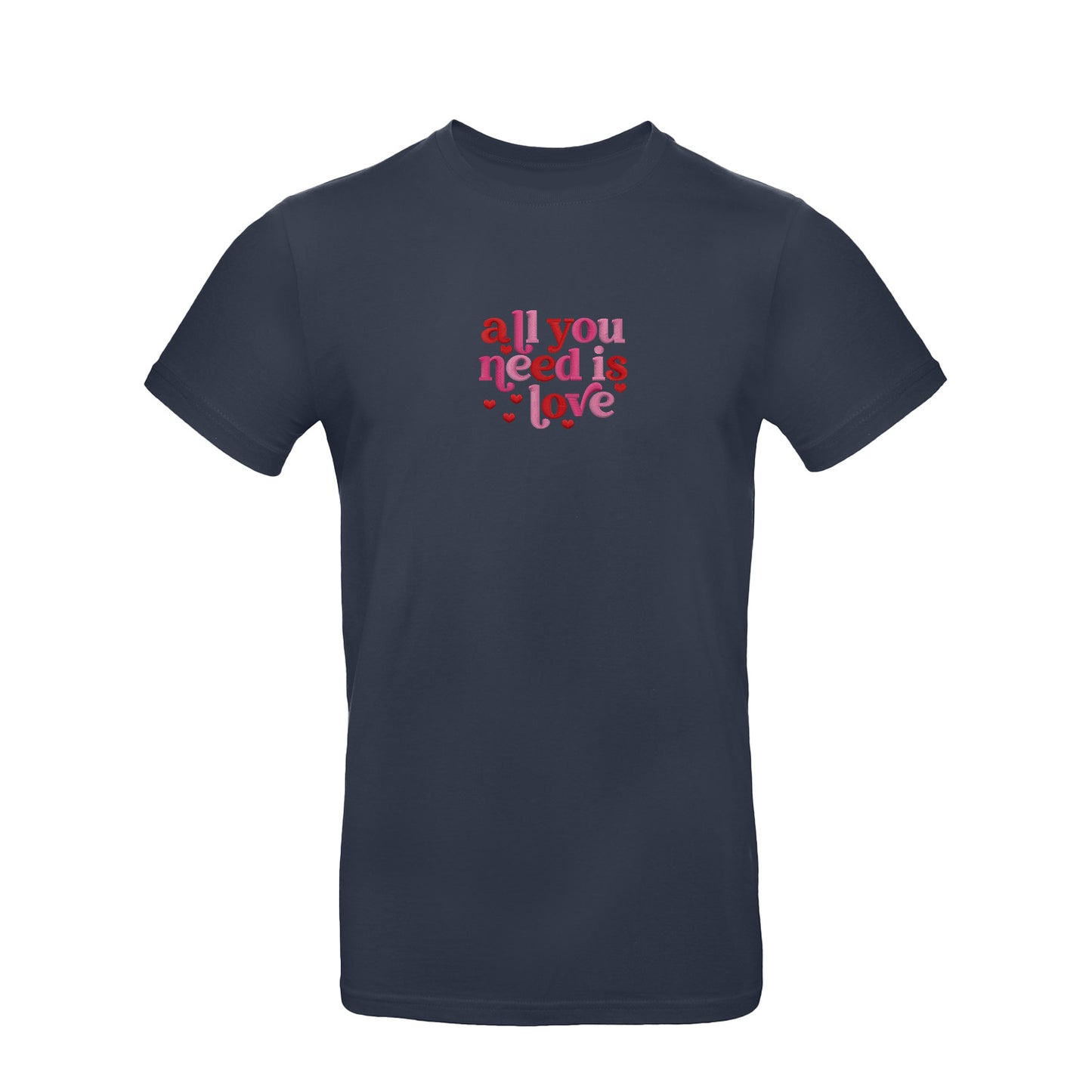 Koszulka z Haftem „All You Need Is Love” – ponadczasowe przesłanie Haft z radości - nadruki i haft na odzieży Warszawa