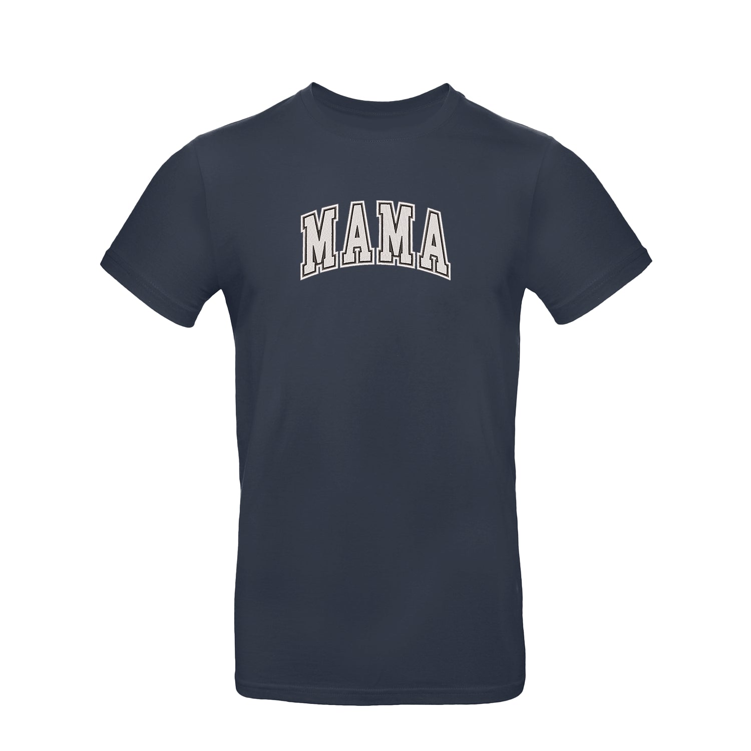 Koszulka Mama Embroidery Design – Haft komputerowy | Damska, Unisex, Oversize Haft z radości - nadruki i haft na odzieży Warszawa