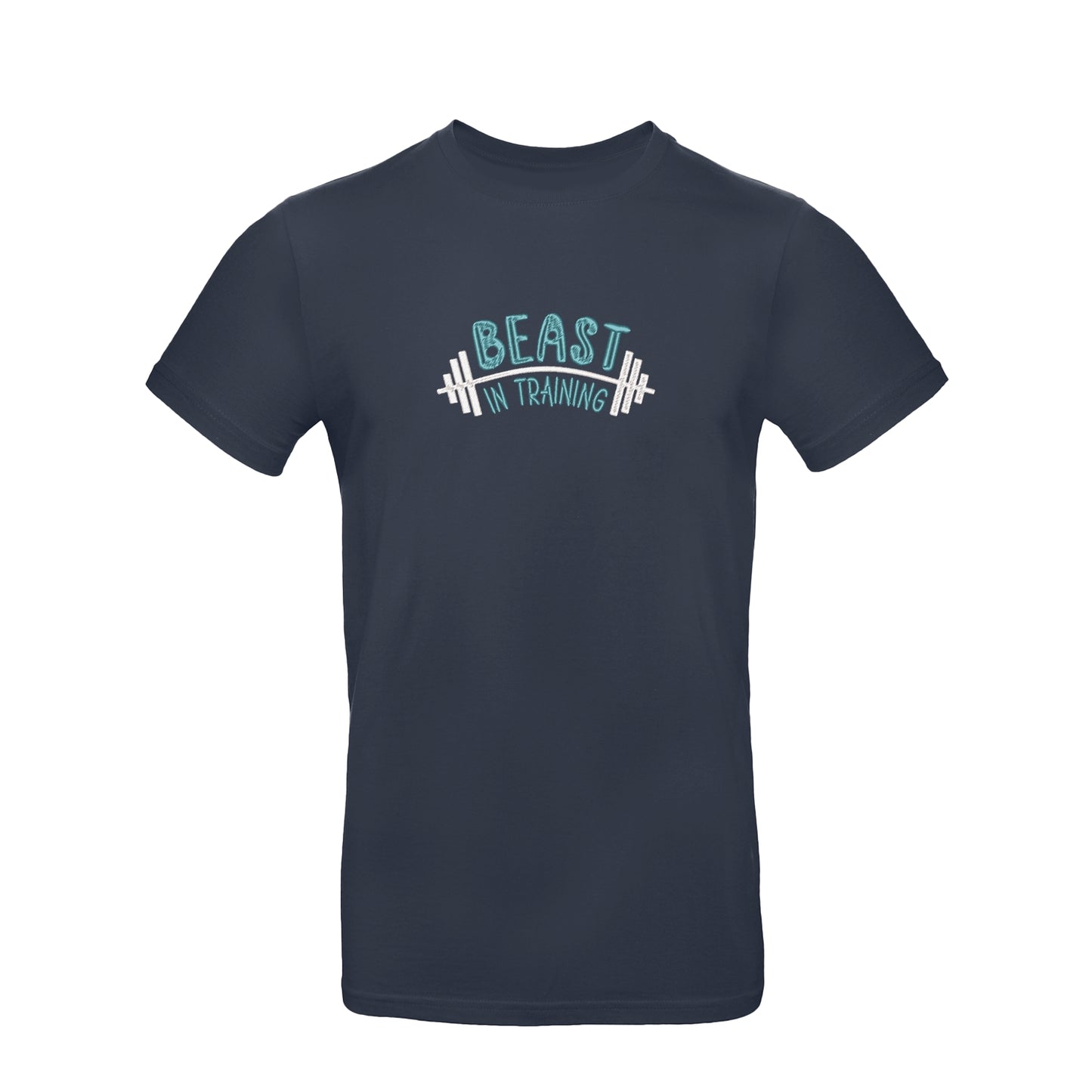 Koszulka unisex z haftem "Beast in Training Dad" | Dla aktywnego taty | Prezent dla sportowego ojca