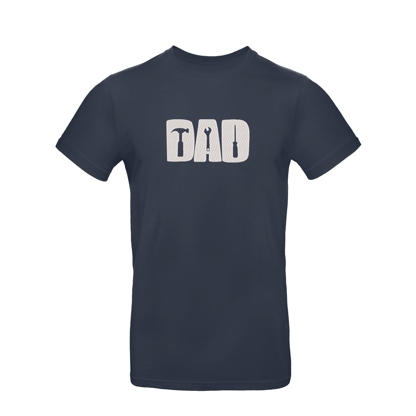 Koszulka unisex z haftem "Dad" – minimalistyczny i stylowy prezent dla taty