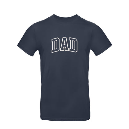 Koszulka unisex "Dad Applique" z haftem – stylowy prezent dla taty Haft z radości