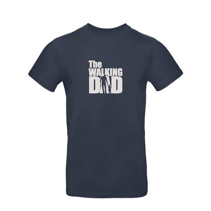 Koszulka The Walking Dad z haftem – śmieszny prezent dla taty z poczuciem humoru Haft z radości