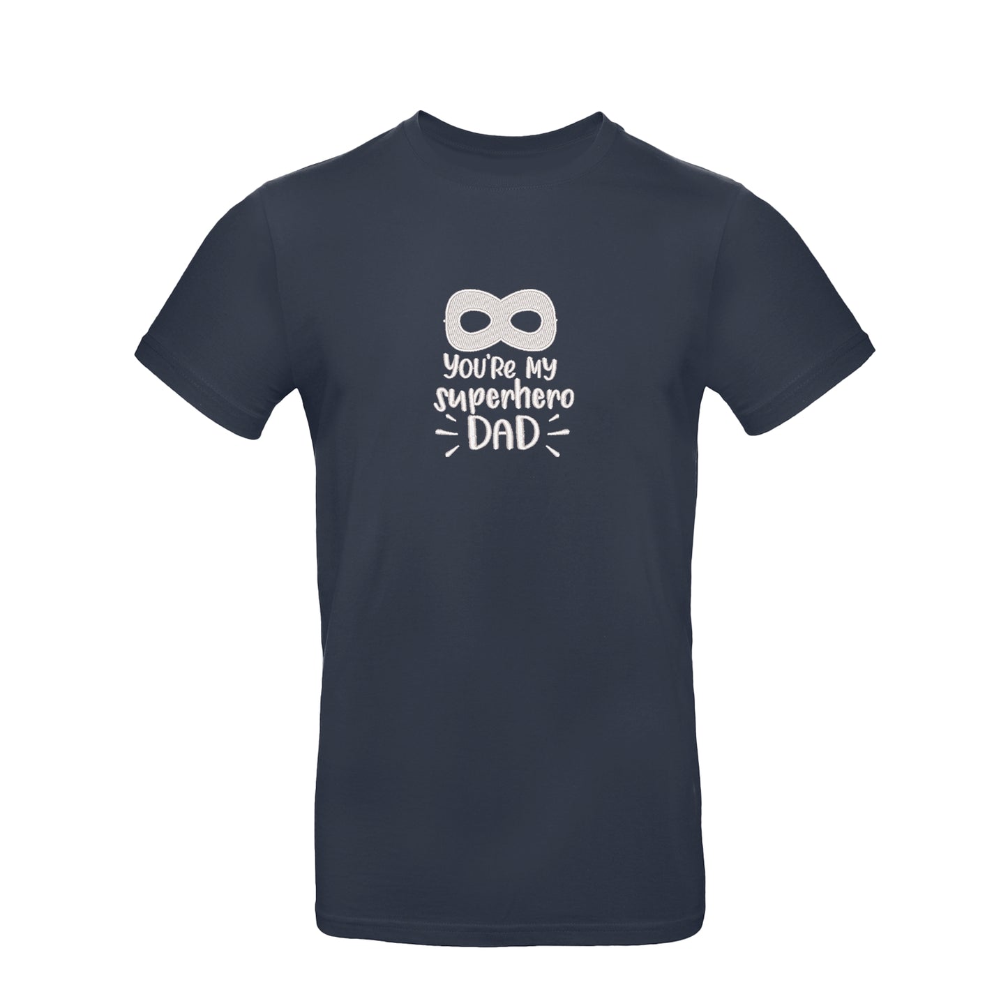 Koszulka unisex You’re My Superhero Dad – haftowana koszulka dla taty superbohatera