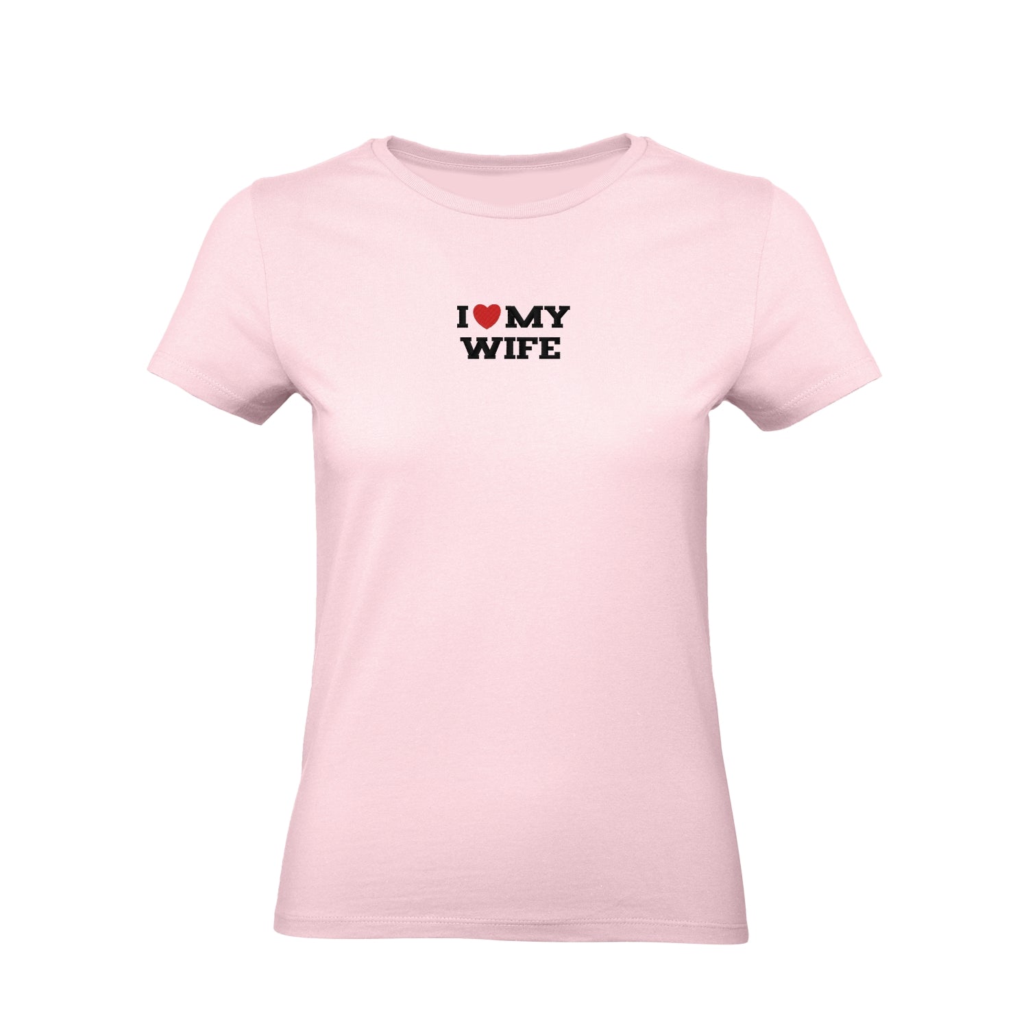 Koszulka damska z haftem „I LOVE MY WIFE