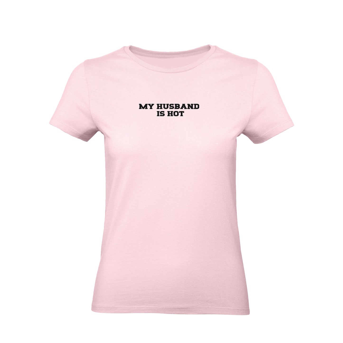 Koszulka damska z haftem „MY HUSBAND IS HOT"