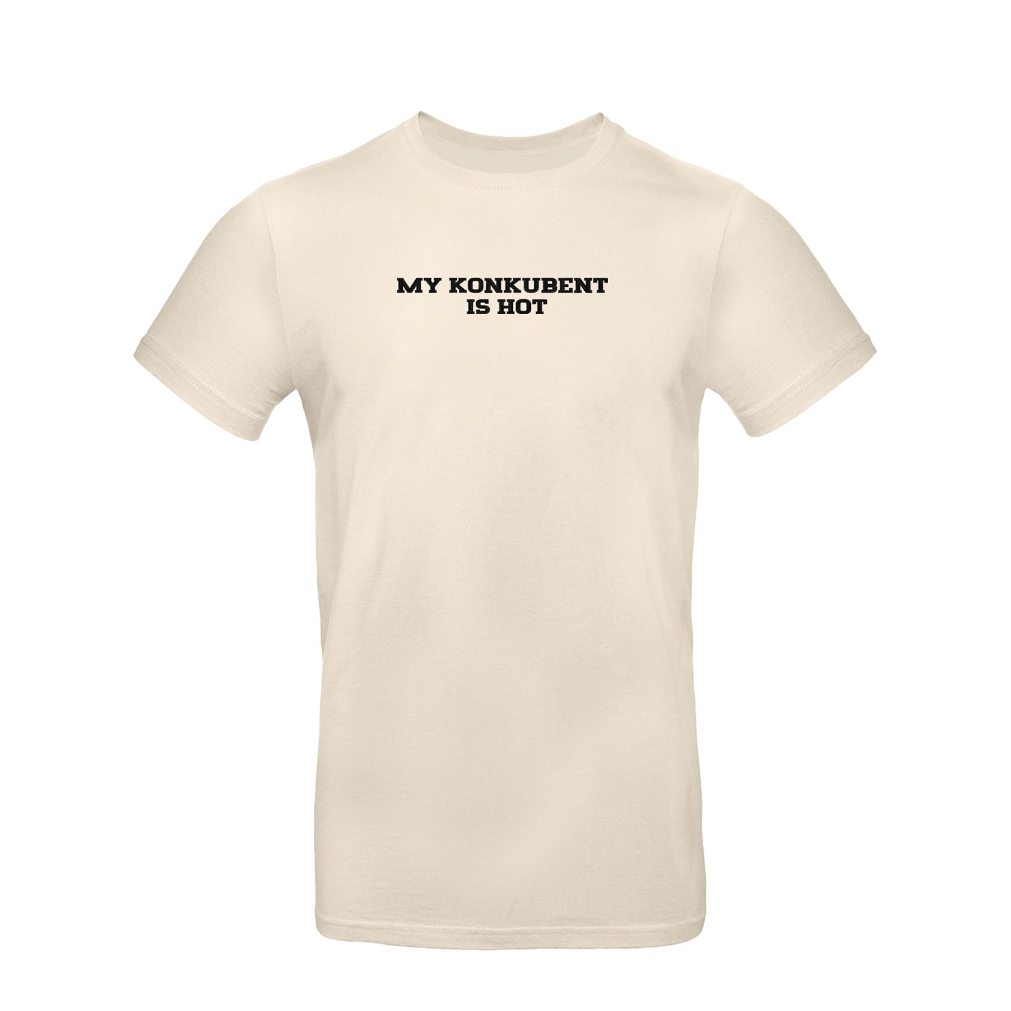 Koszulka unisex z haftem „Mój Konkubent Is Hot"
