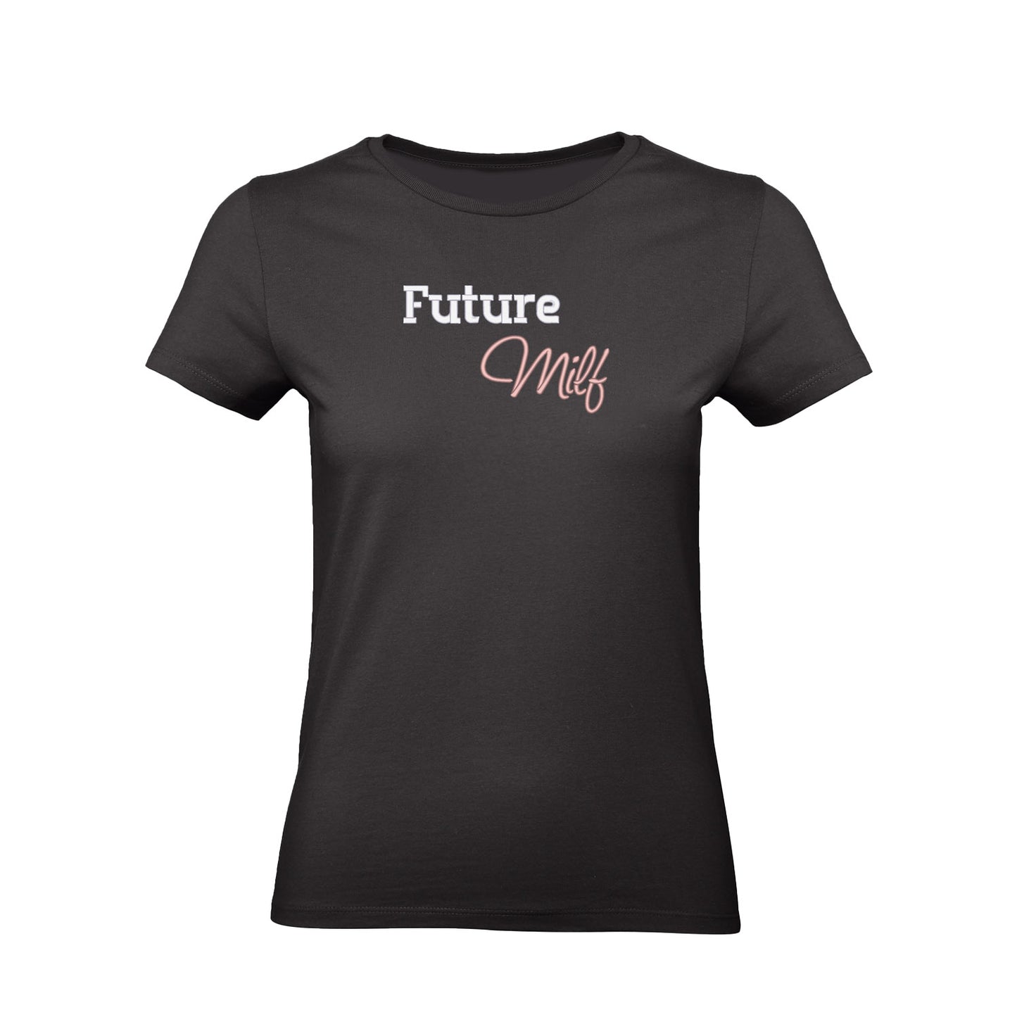 Koszulka damska „Future MILF” – Haft 3D, Styl i Pewność Siebie