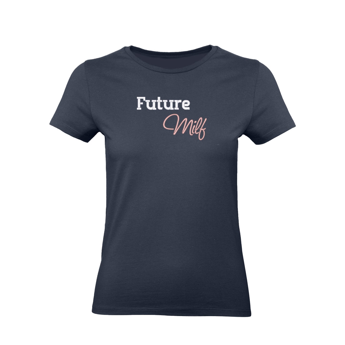 Koszulka damska „Future MILF” – Haft 3D, Styl i Pewność Siebie