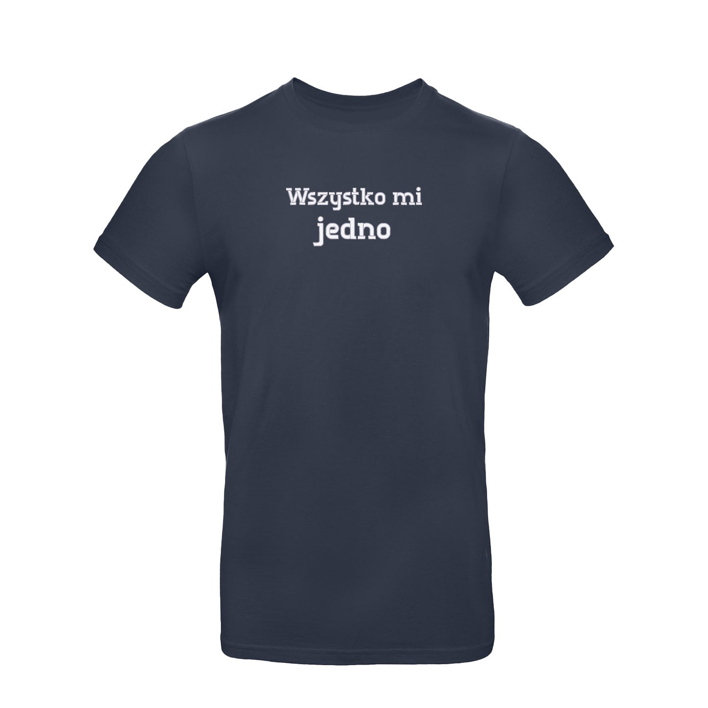Koszulka damska „Wszystko mi jedno” – Haft 3D, Luz i Styl